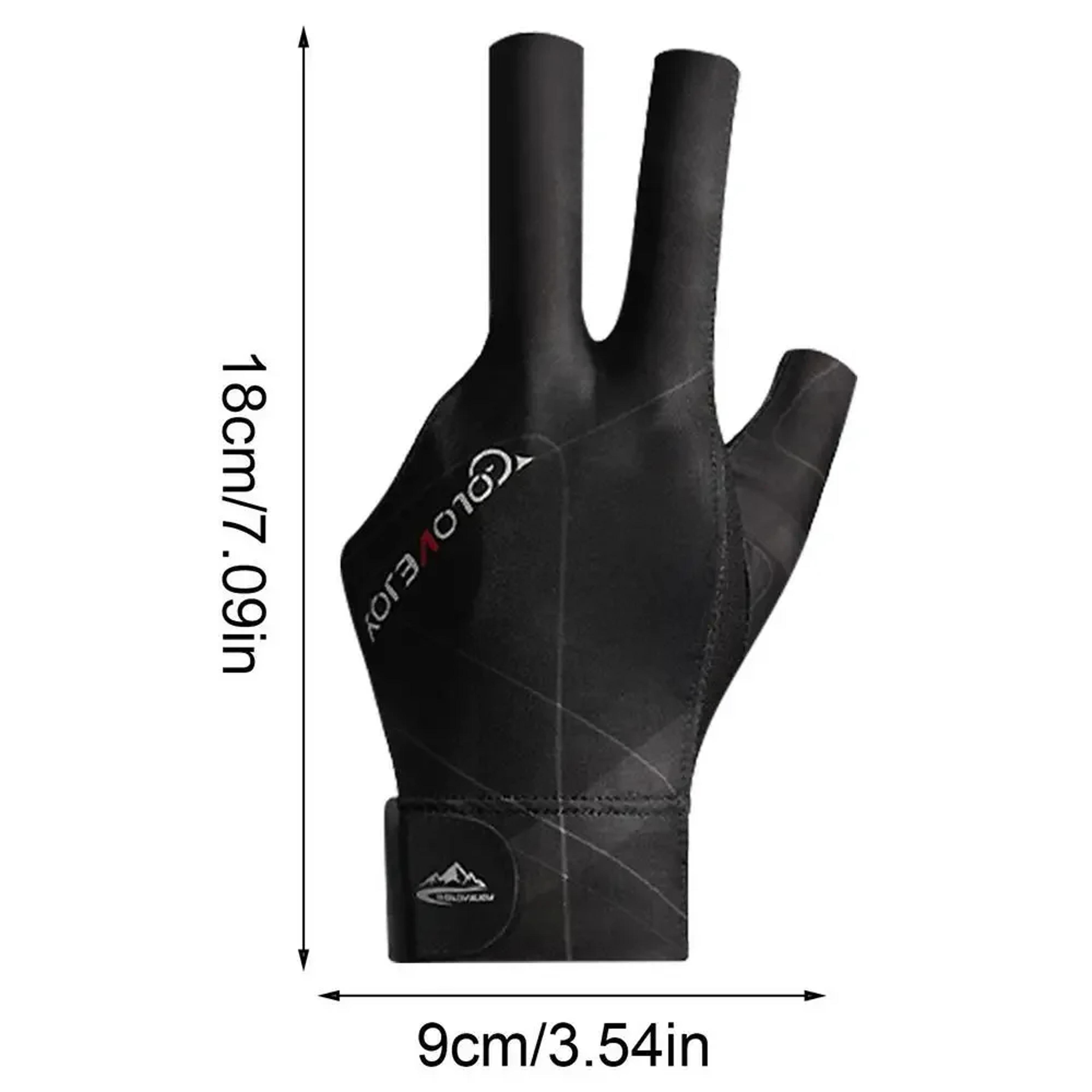 Durable Snooker  Billiards Gloves For LeftHanded Training WearResistant Portable 5