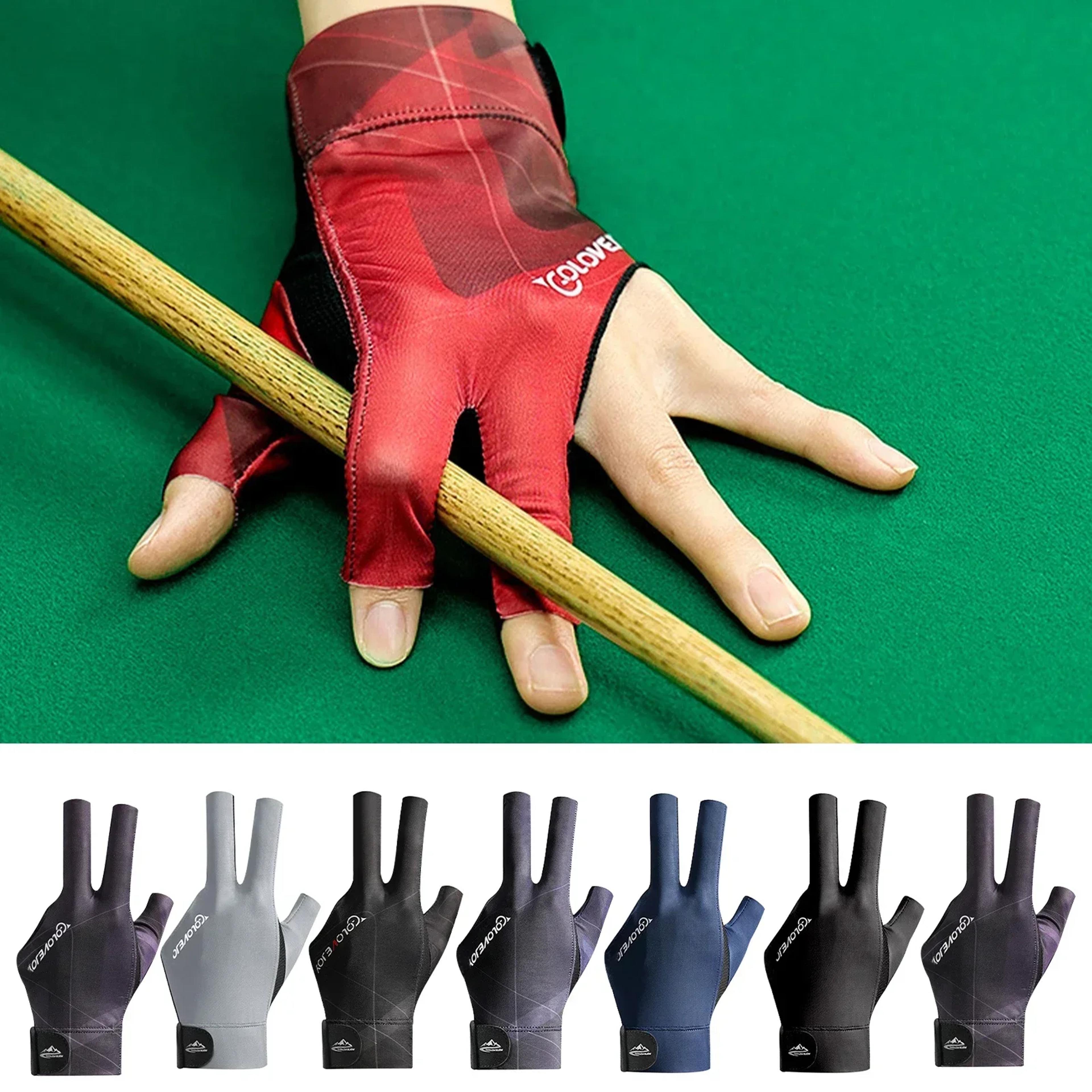 Durable Snooker  Billiards Gloves For LeftHanded Training WearResistant Portable 1