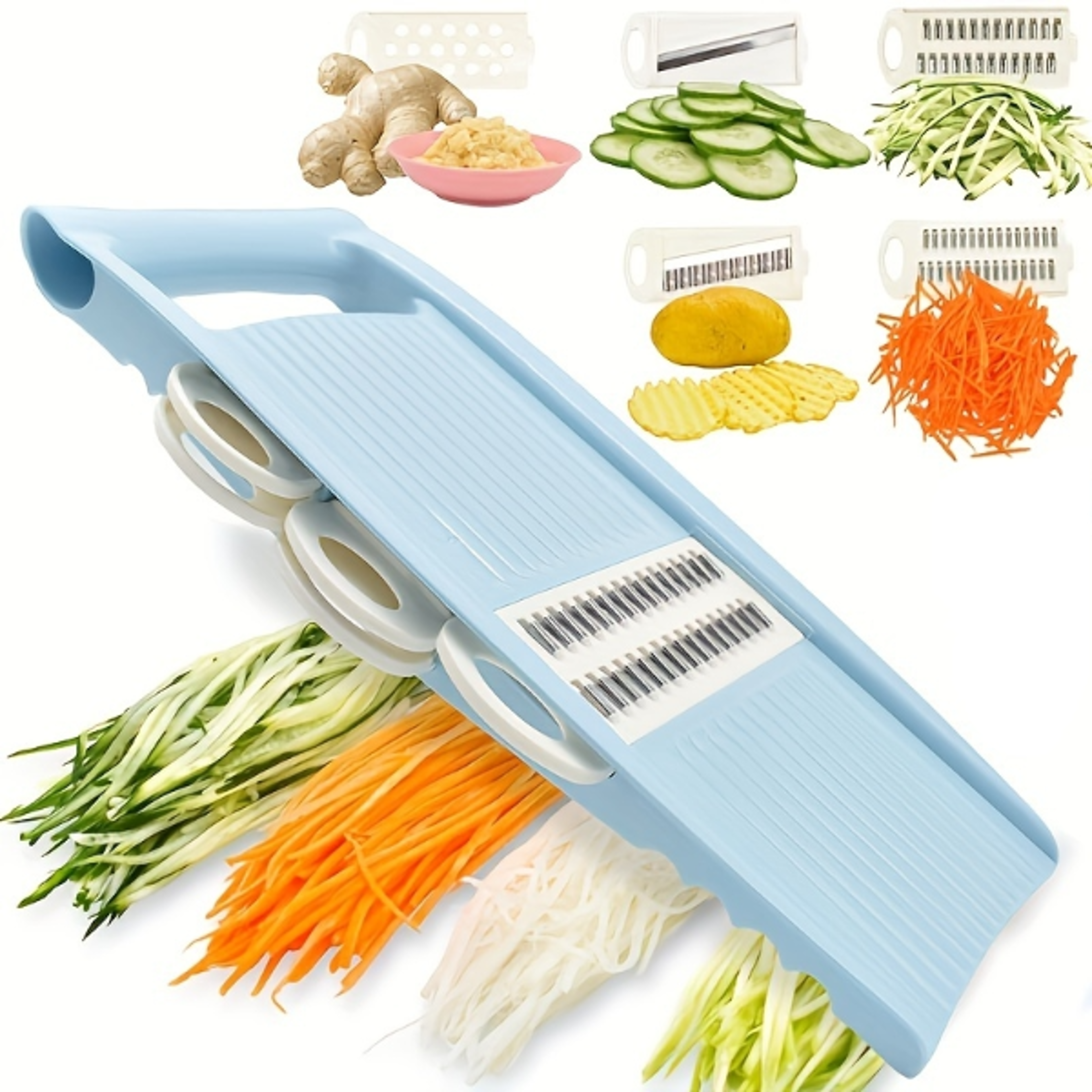 multi-functional vegetable chopper & food slicer versatile mandoline slicer & dicer for easy meal prep
