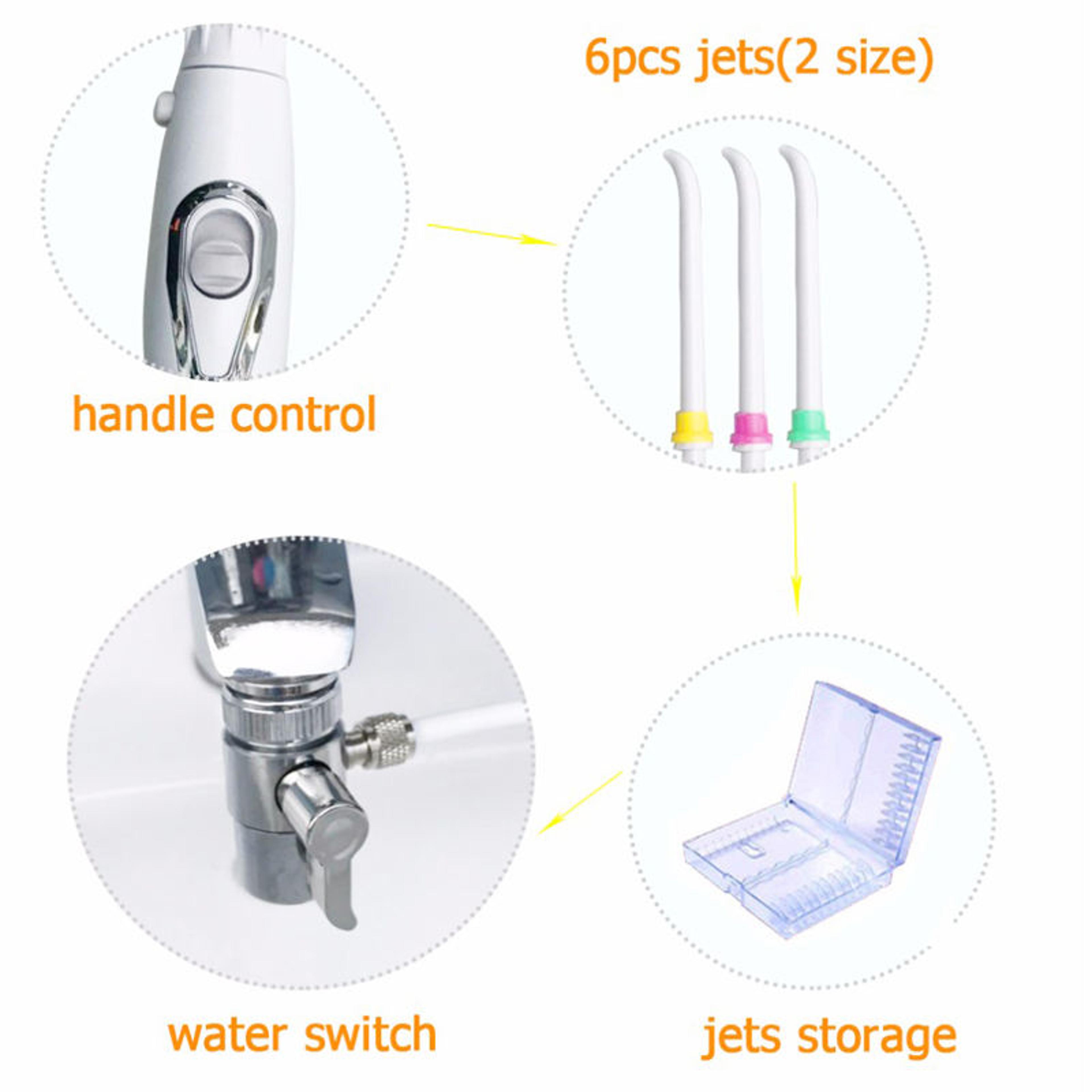 Faucet Oral Irrigator Water Jet Effective Teeth Cleaning  Dental Flosser For Oral Hygiene 2