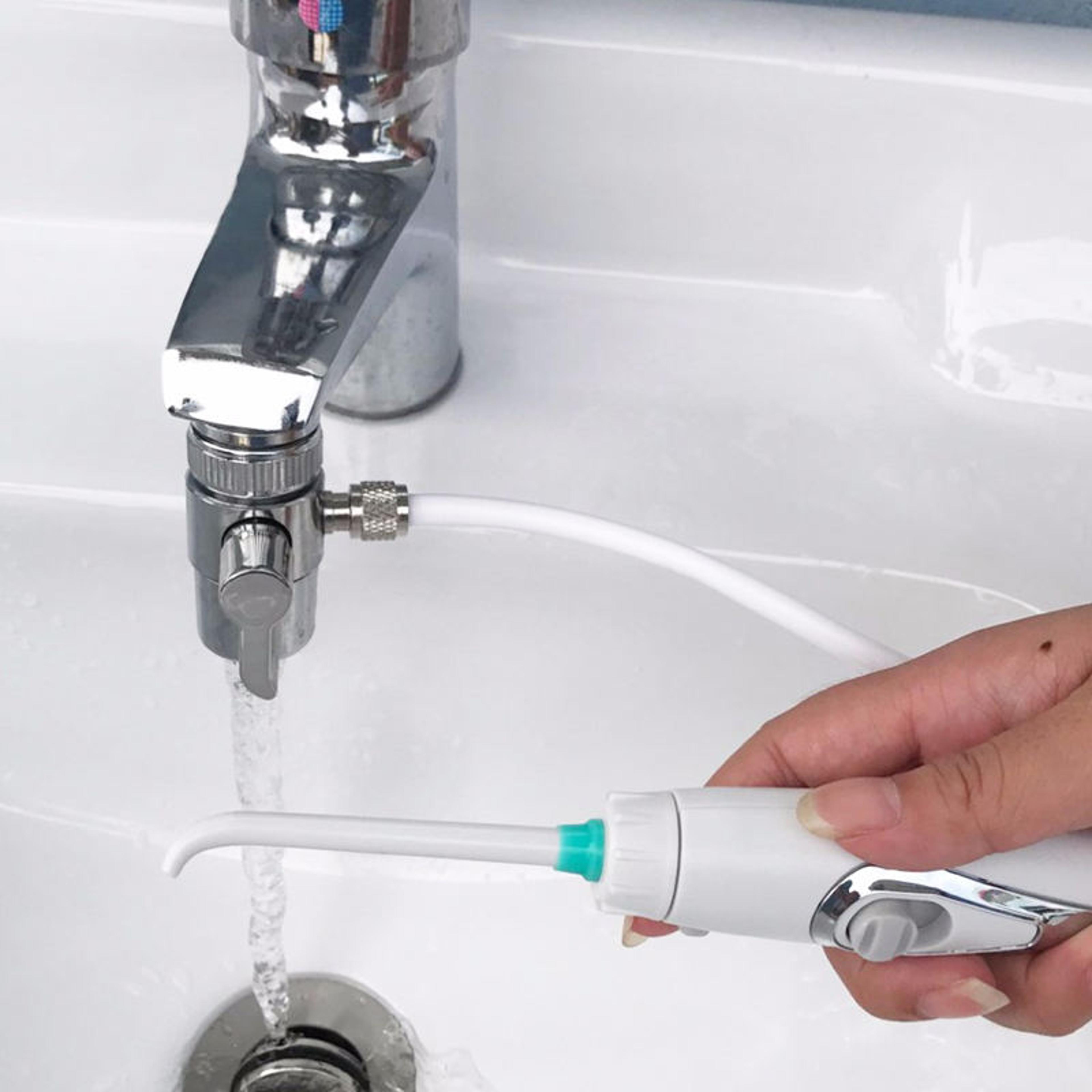 Faucet Oral Irrigator Water Jet Effective Teeth Cleaning  Dental Flosser For Oral Hygiene 4