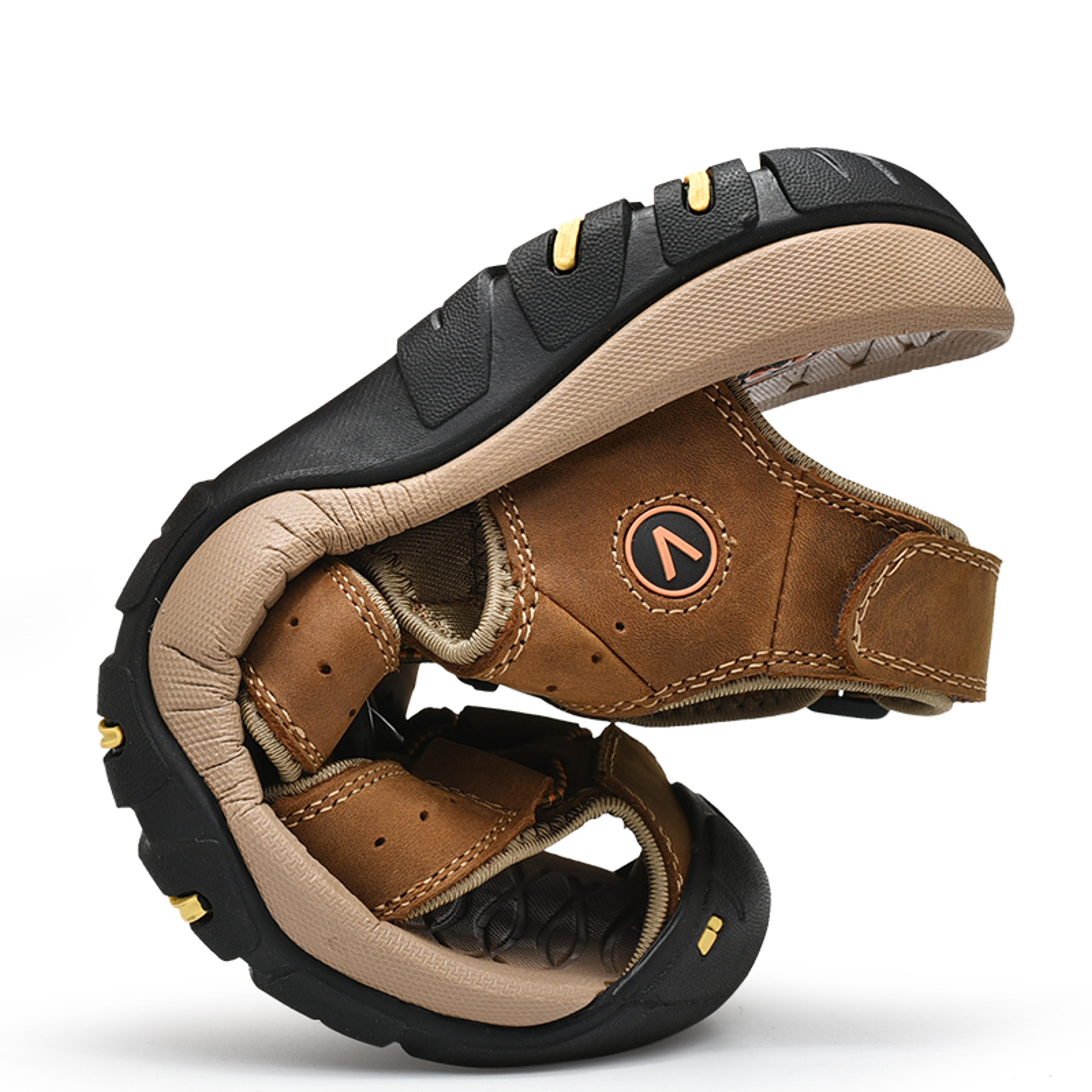Genuine Leather Summer Men Sandals Comfortable Outdoor Beach Shoes 3