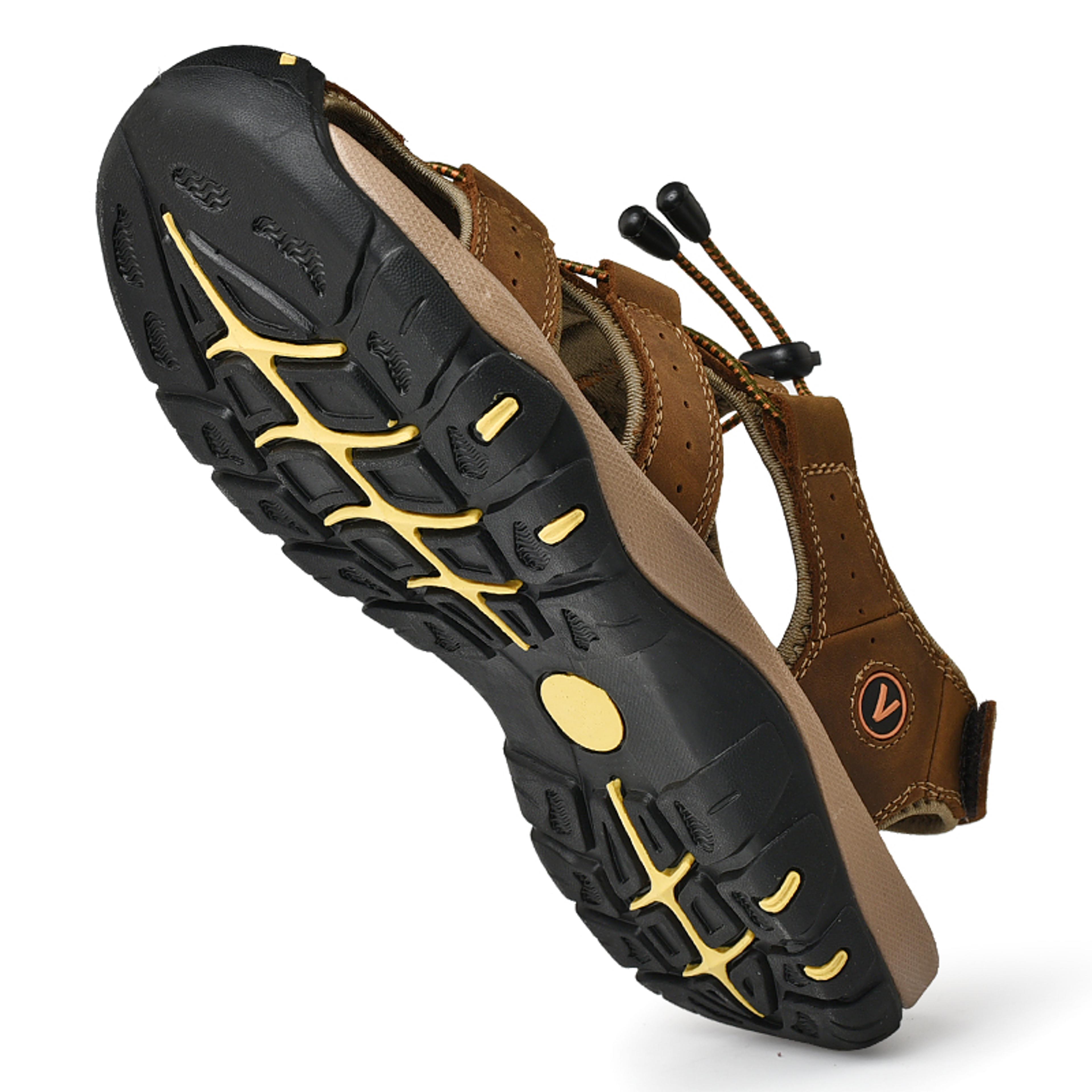 Genuine Leather Summer Men Sandals Comfortable Outdoor Beach Shoes 4