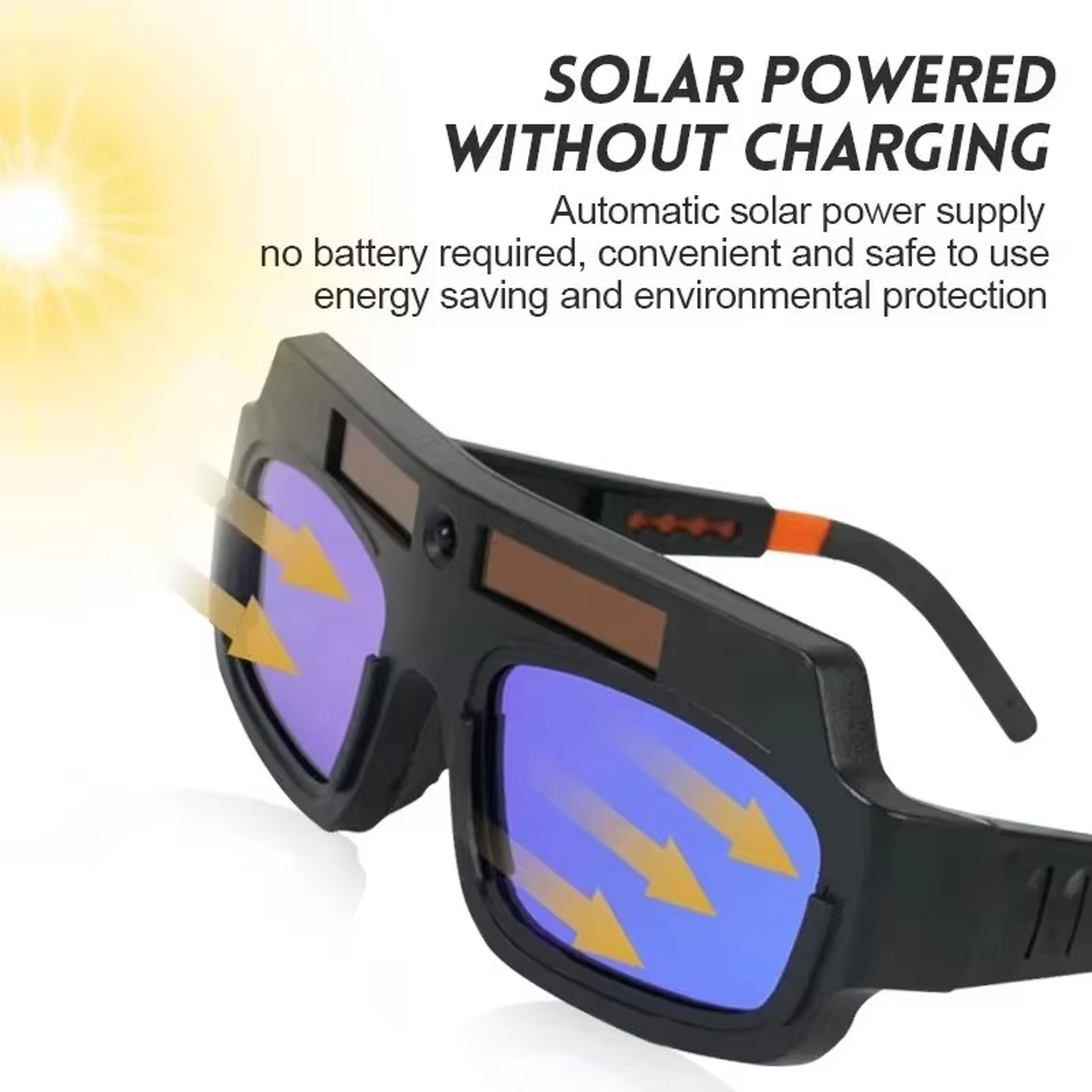 Automatic Darkening Welding Glasses AntiGlare Eye Protection 4