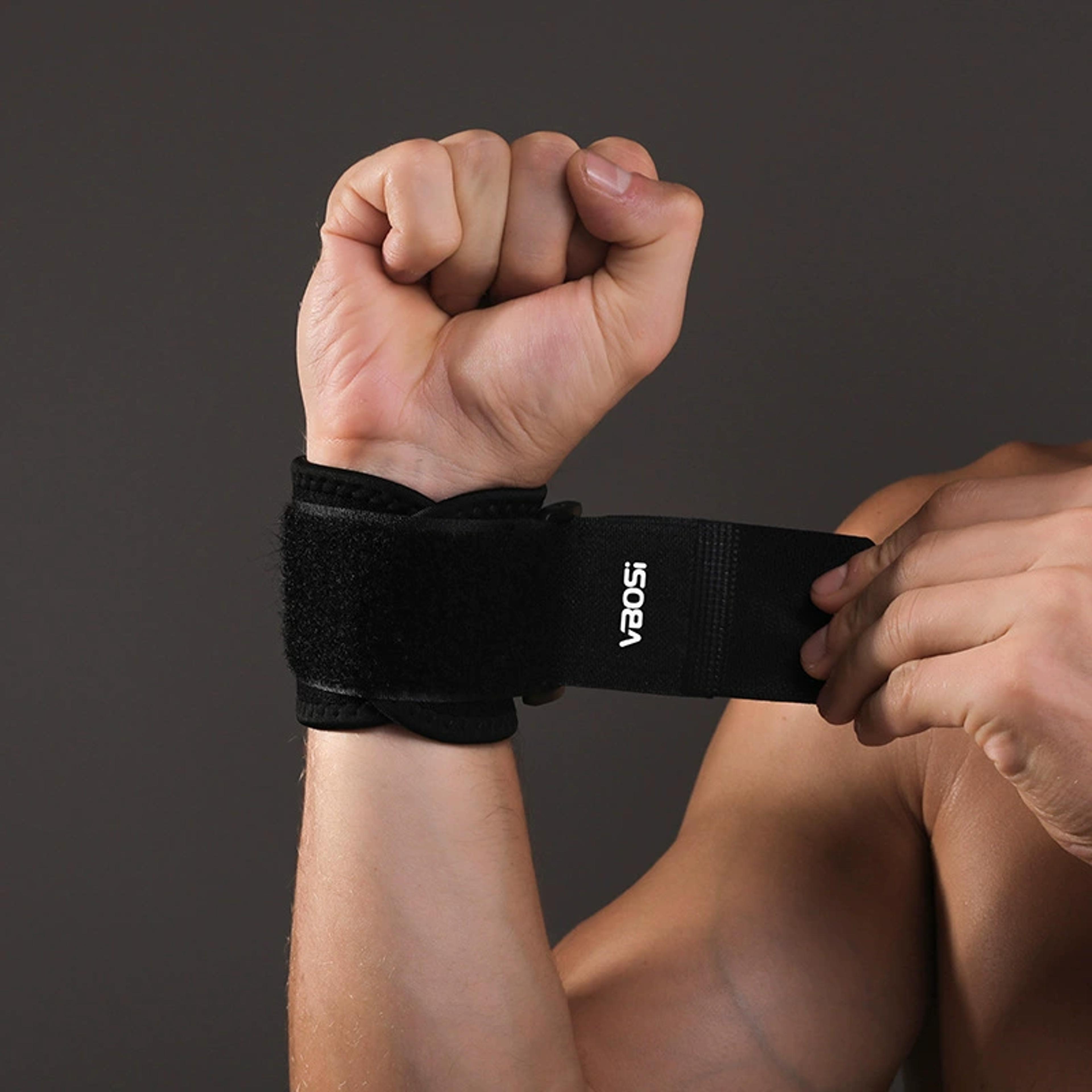 Ergonomic Pain Relief Wrist Brace Adjustable Lightweight Wrist Wrap For Badminton Gym And Training 3