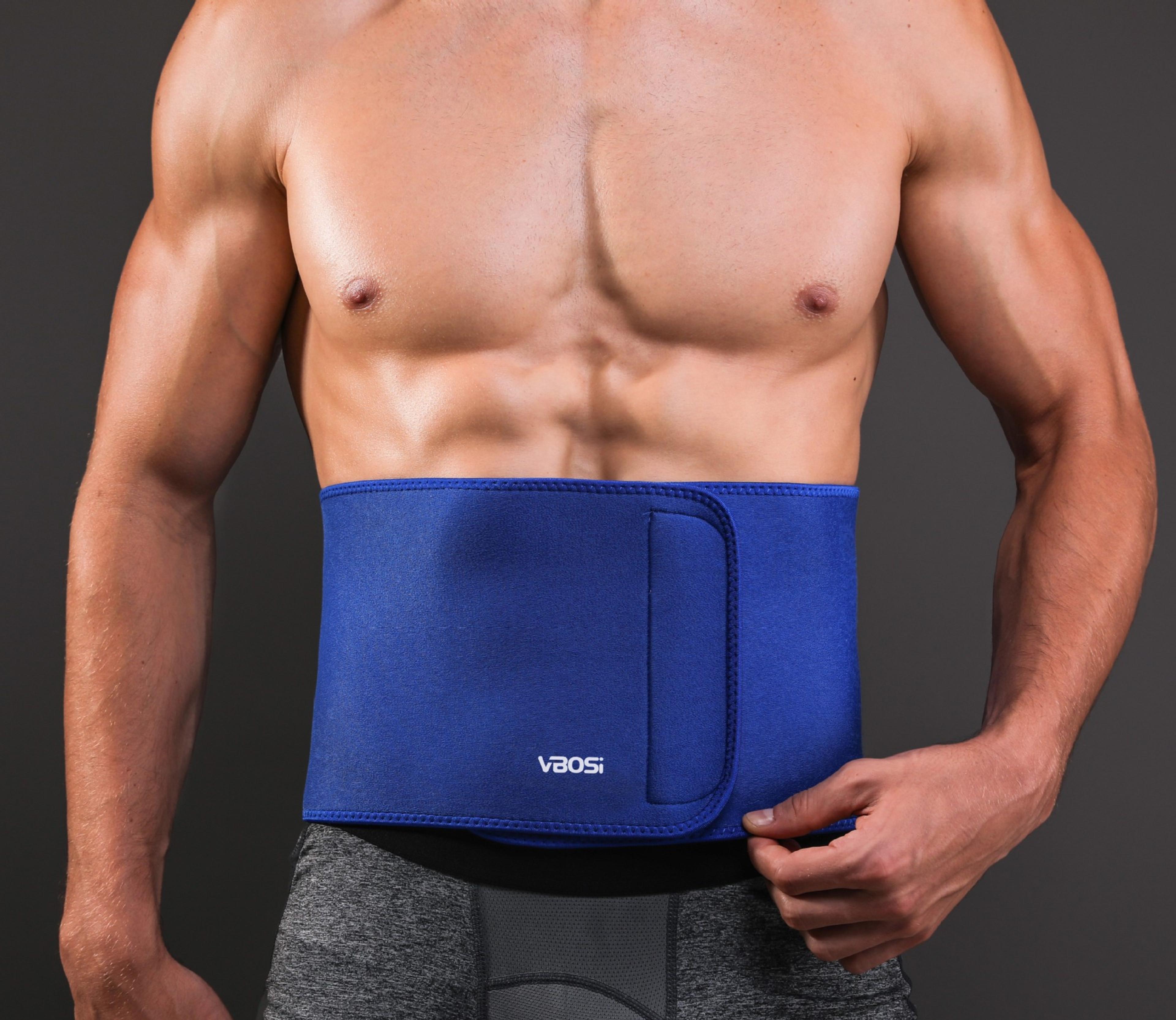 Mens Adjustable Waist Trainer For Weight Loss And Lumbar Support Core Stability Sweat Belt With Spi 5