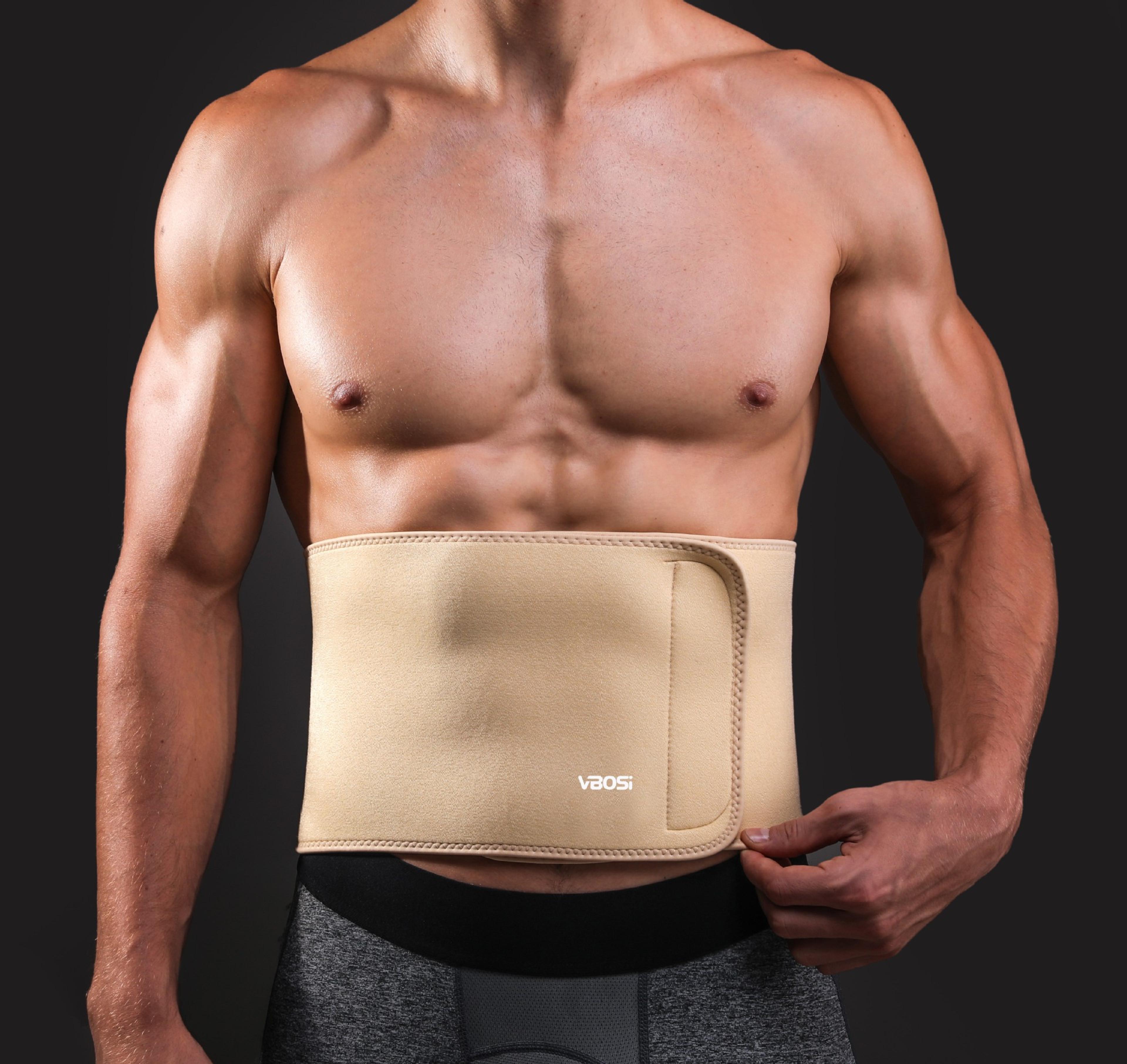 Mens Adjustable Waist Trainer For Weight Loss And Lumbar Support Core Stability Sweat Belt With Spi 6