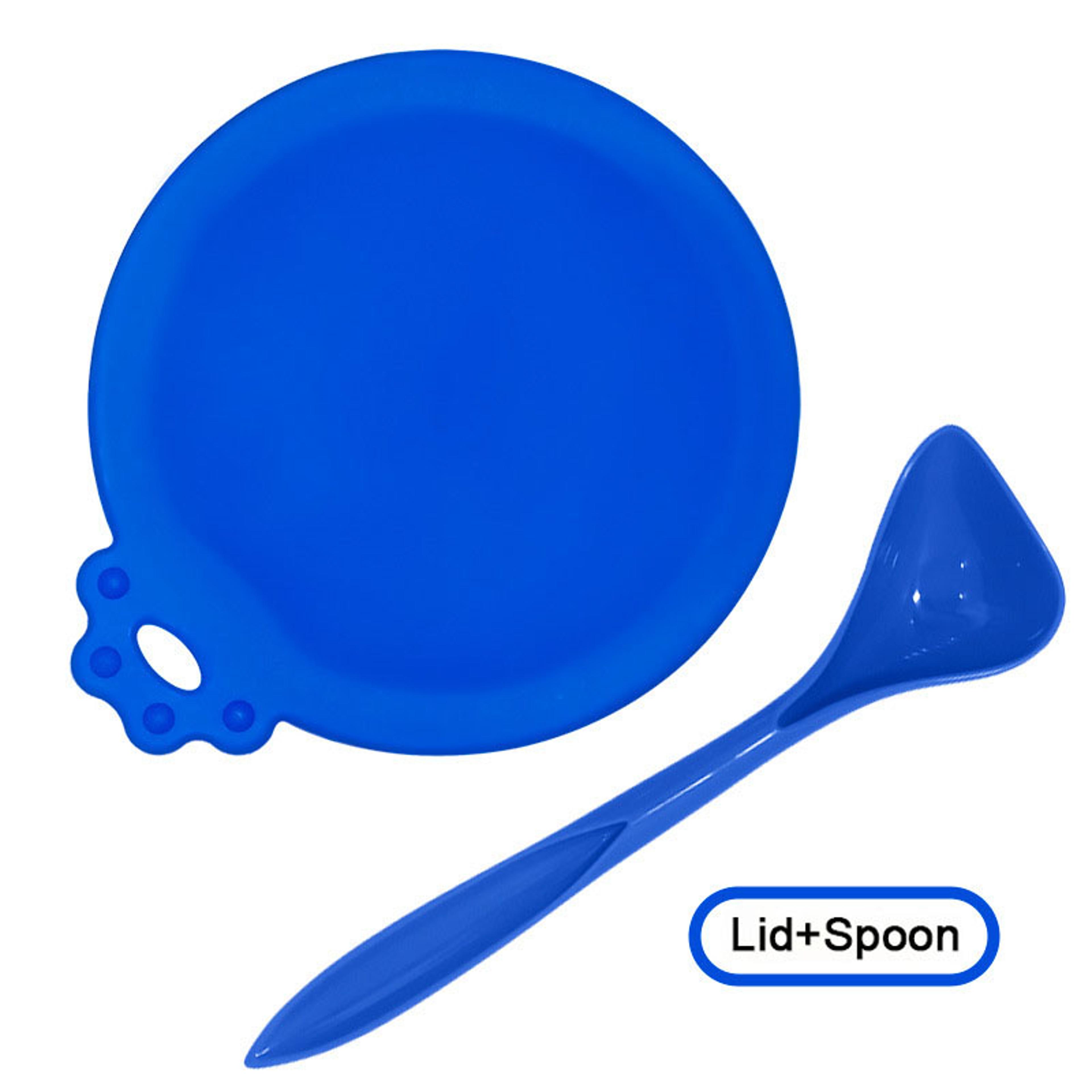 Reusable Airtight Pet Food Can Lids With Spoon Fresh Storage Covers For Dog  Cat Cans 7