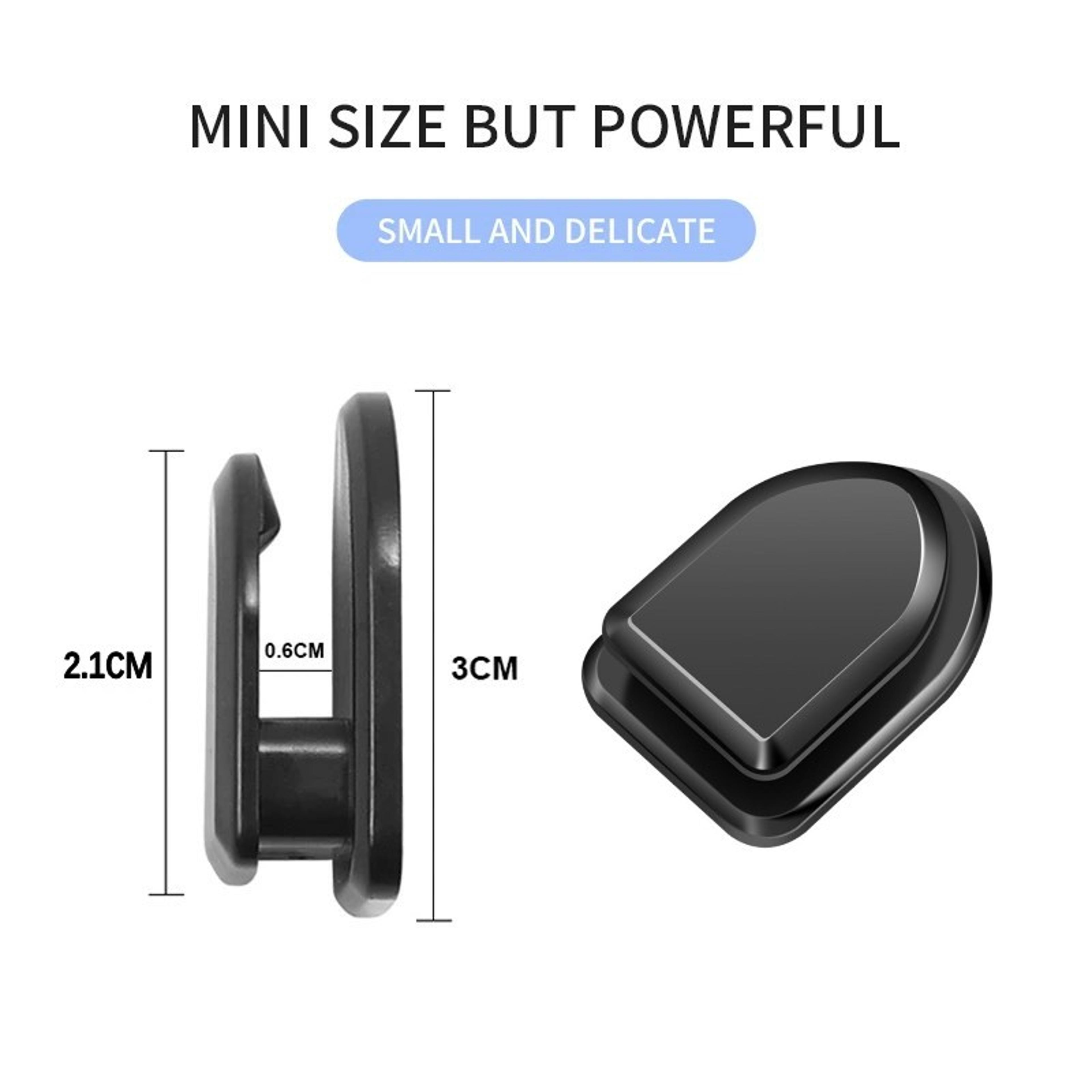 Mini Car Hooks For USB Cables Headphones  Keys SelfAdhesive Dashboard Wall Hook For Car Storage 3