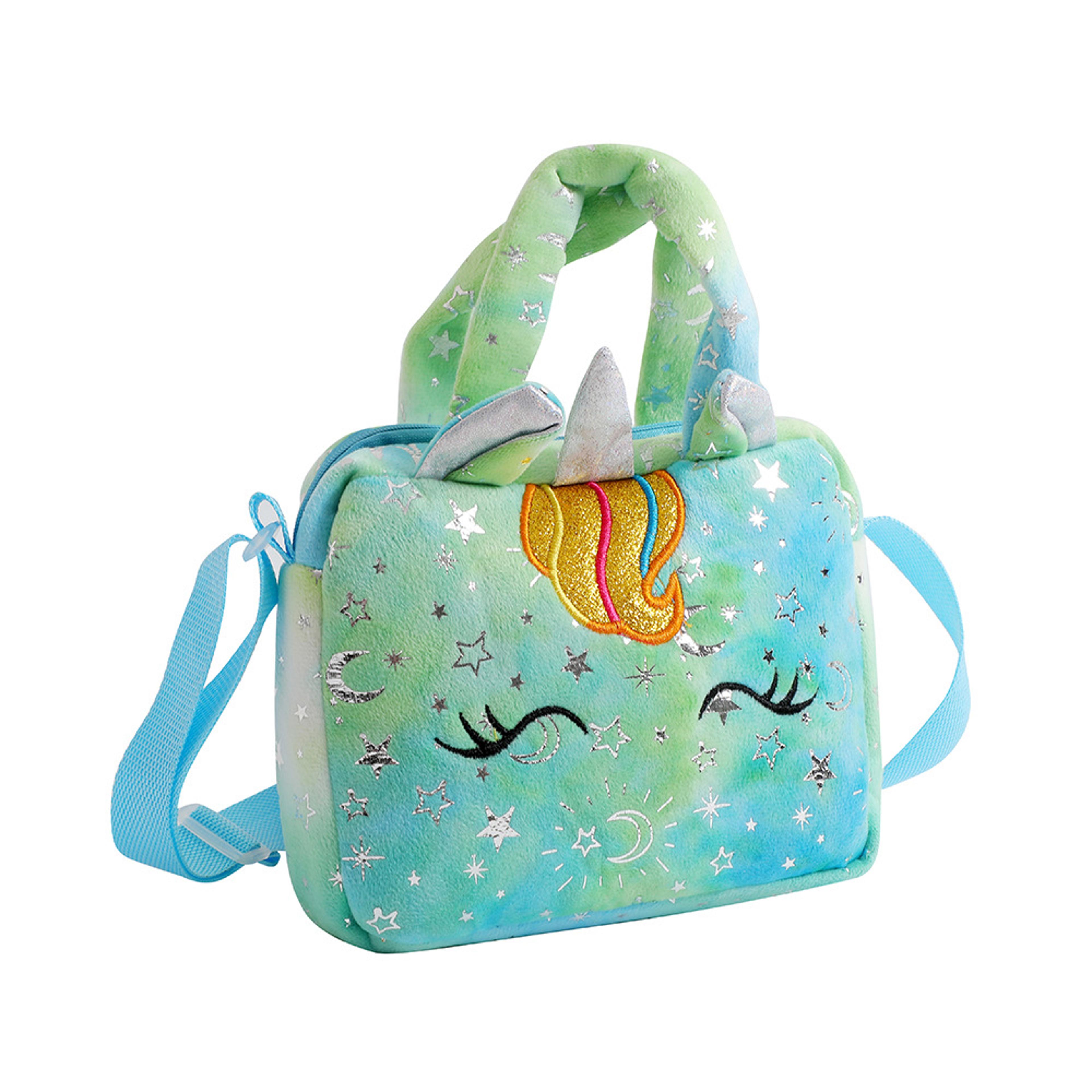 Fashion Sweet Unicorn Crossbody Bag For Girls Cute  Colorful Kids Purse For Birthday Parties 6