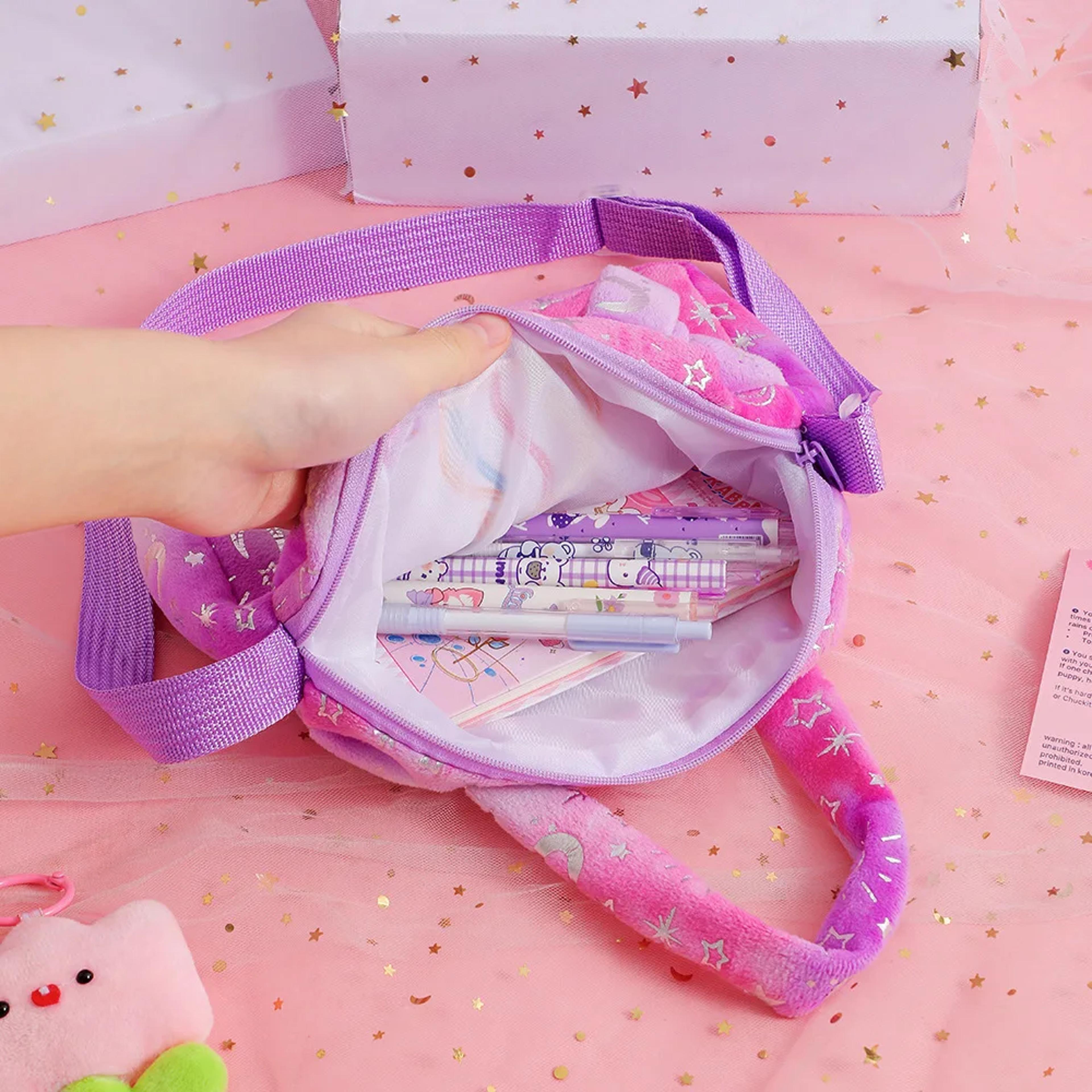 Fashion Sweet Unicorn Crossbody Bag For Girls Cute  Colorful Kids Purse For Birthday Parties 4