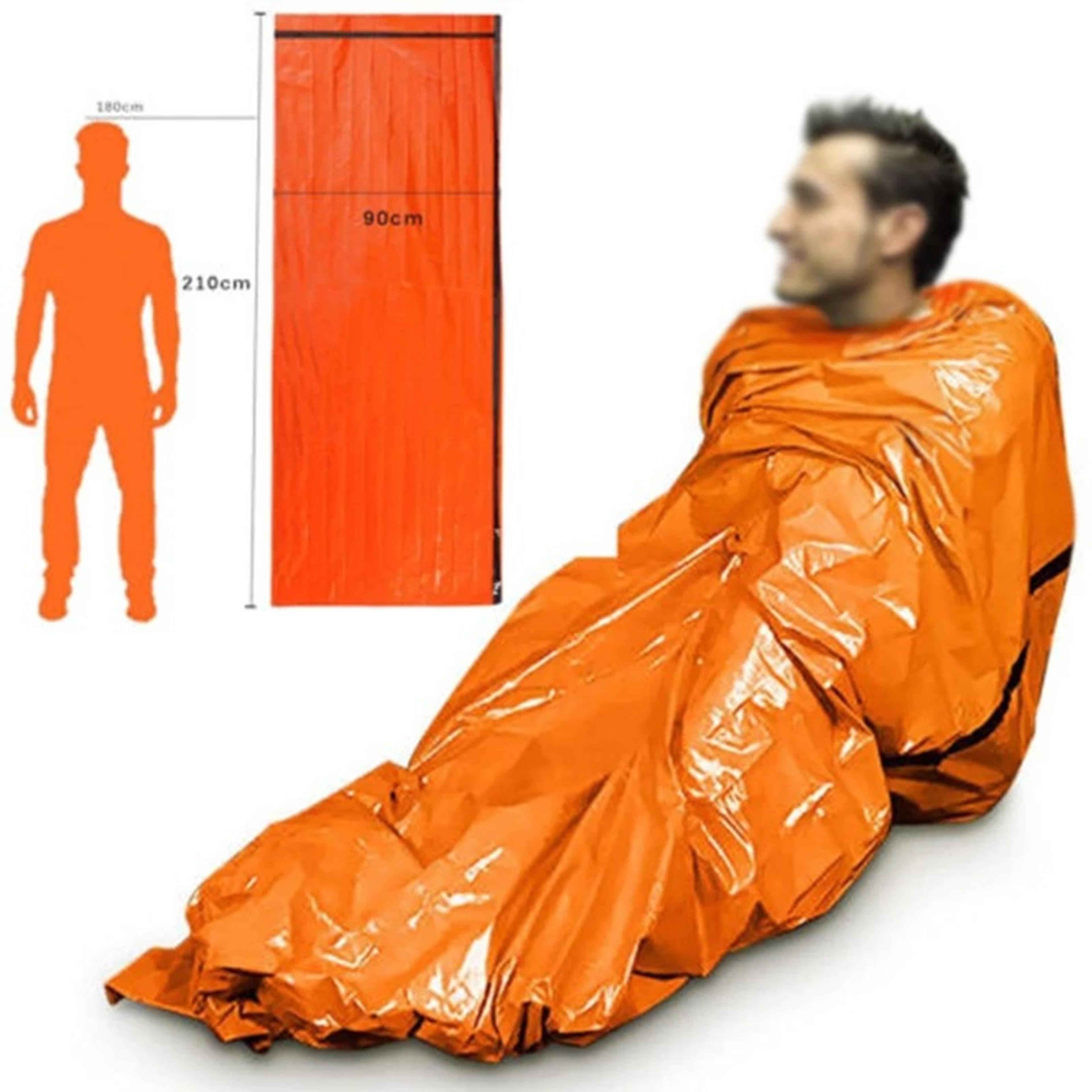 Portable Waterproof Emergency Survival Sleeping Bag Thermal Sack For Outdoor EDC And Camping 2