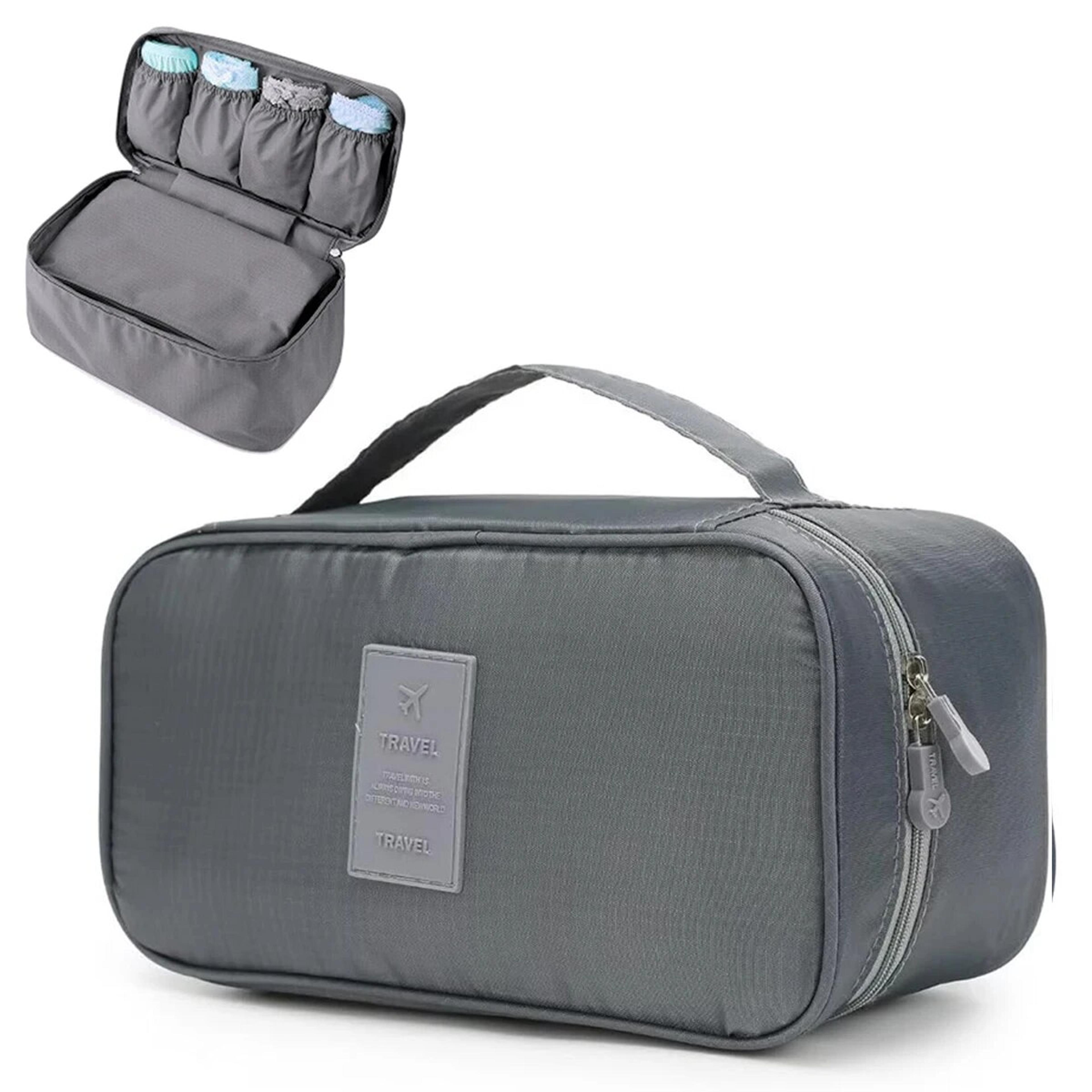 Portable Travel Storage Bag Multifunction Organizer For Bras Underwear Toiletries And Cosmetics 7