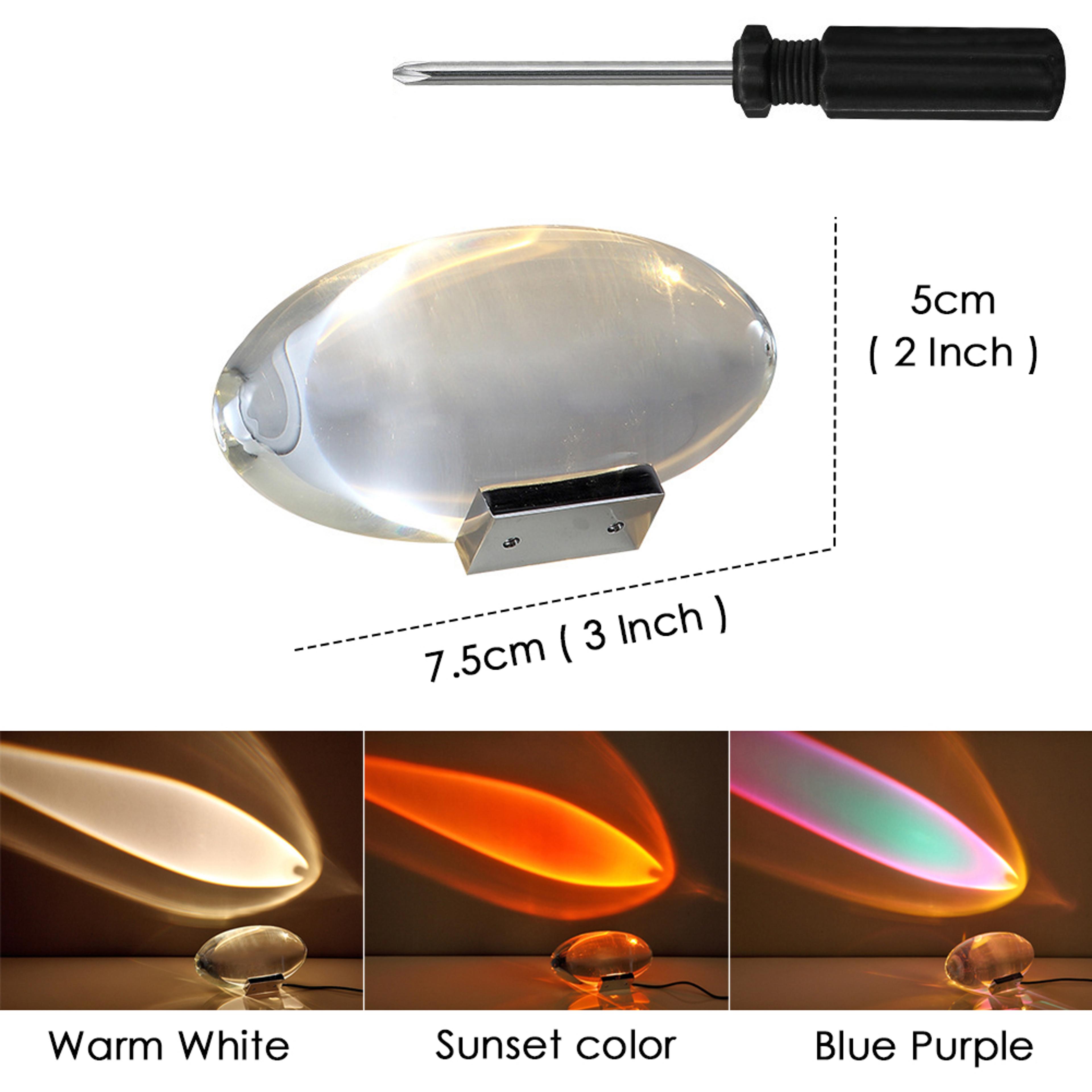 Crystal Eye Of The Sky Designer Table Lamp LED Egg Shaped Night Light Projector For Bedroom  Living 5