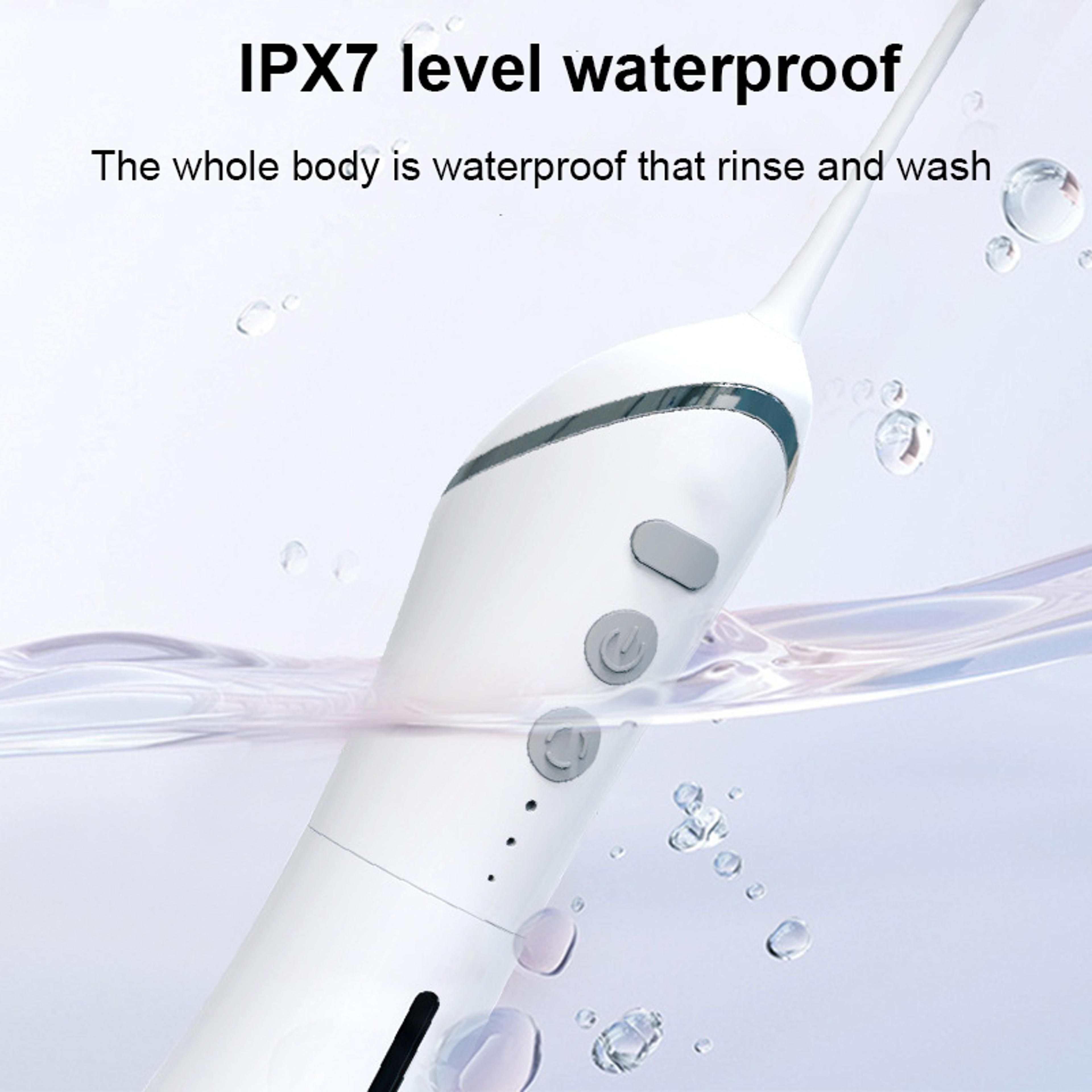 Portable Oral Irrigator Water Flosser USB Rechargeable Dental Whitening Care For Gums  Teeth 5