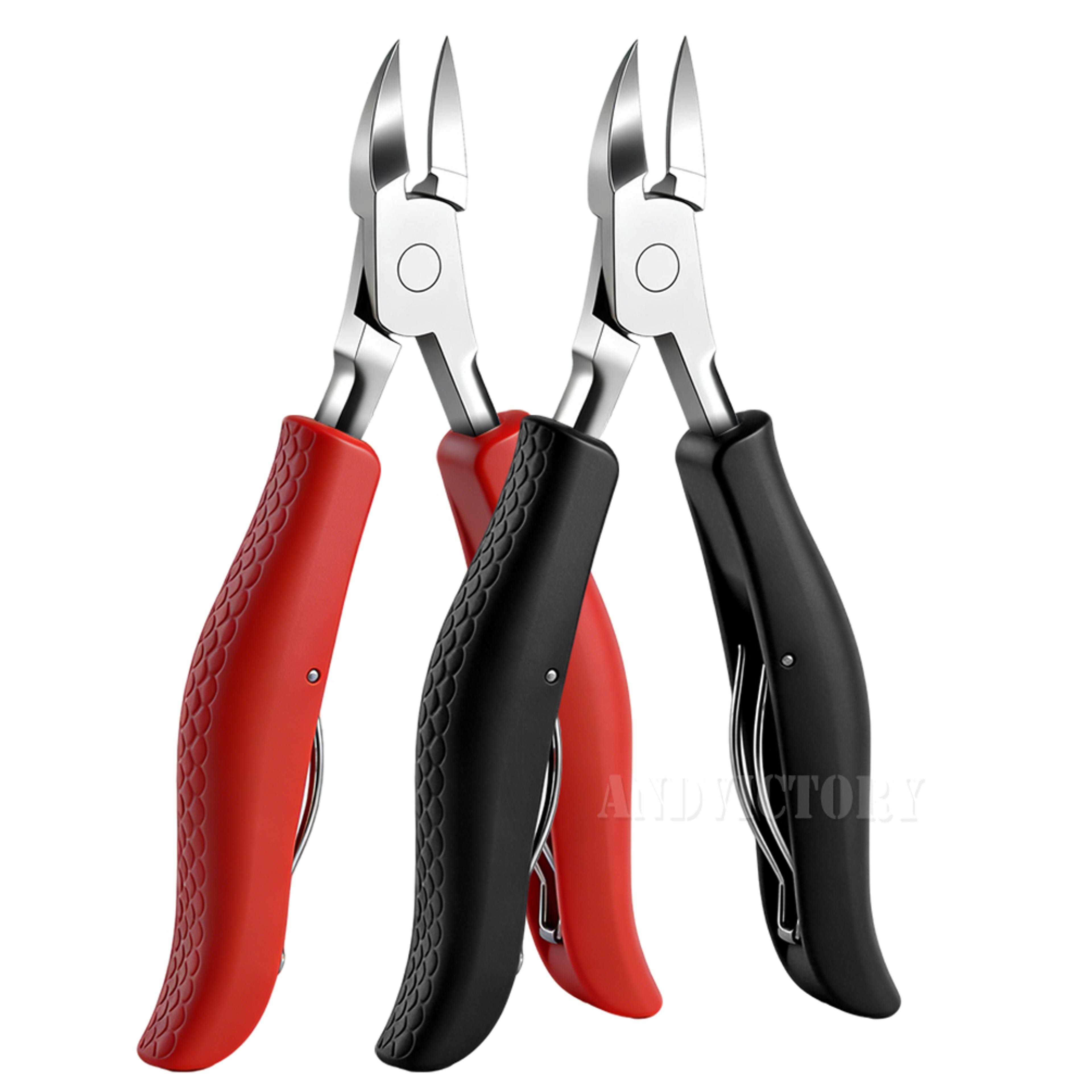 professional toenail clipper for ingrown & thick nails durable manicure pedicure tool