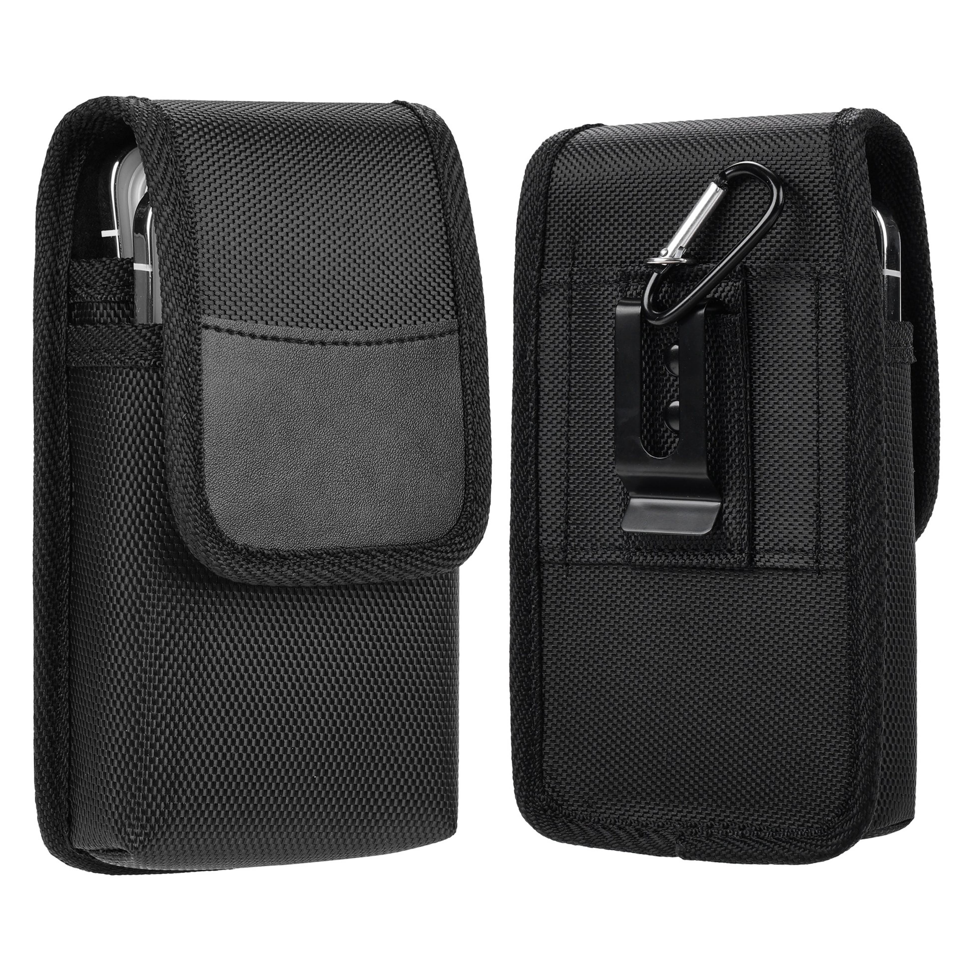 dual phone waist bag durable oxford cloth running utility phone holder