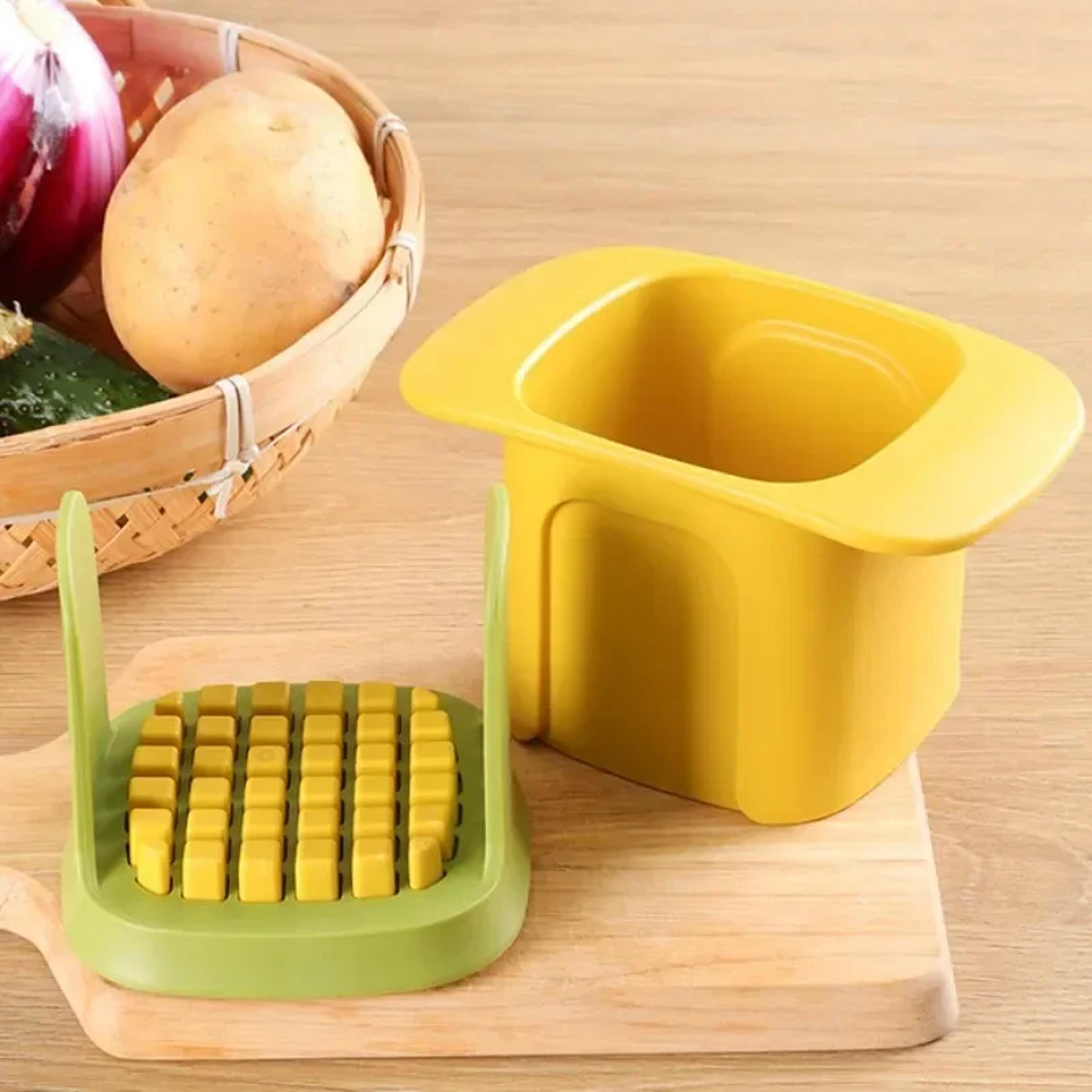 vegetable chopper manual food chopper onion cutter french fry slicer tool
