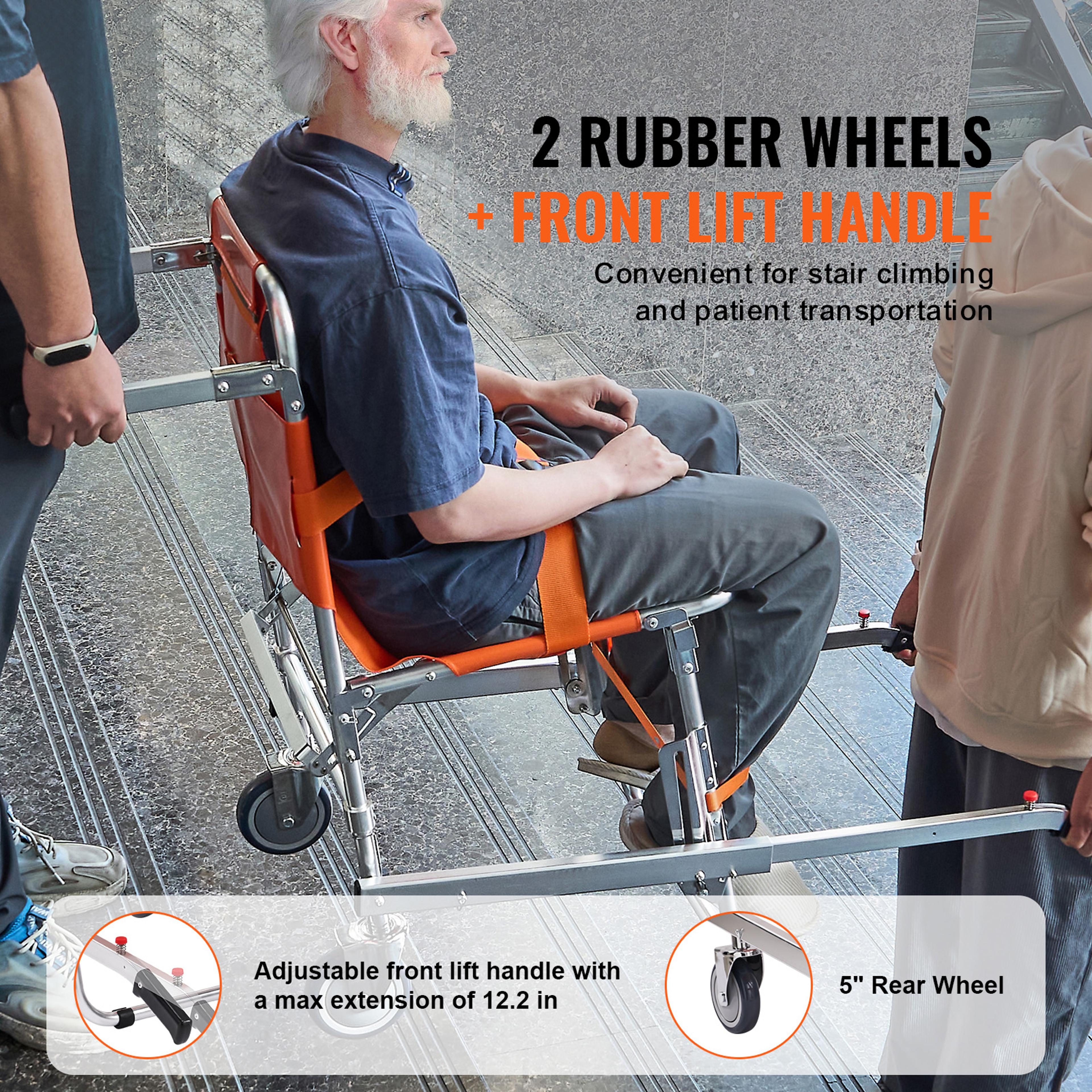 Foldable Stair Chair Evacuation Transport Chair For Elderly And Patient Transfer 1