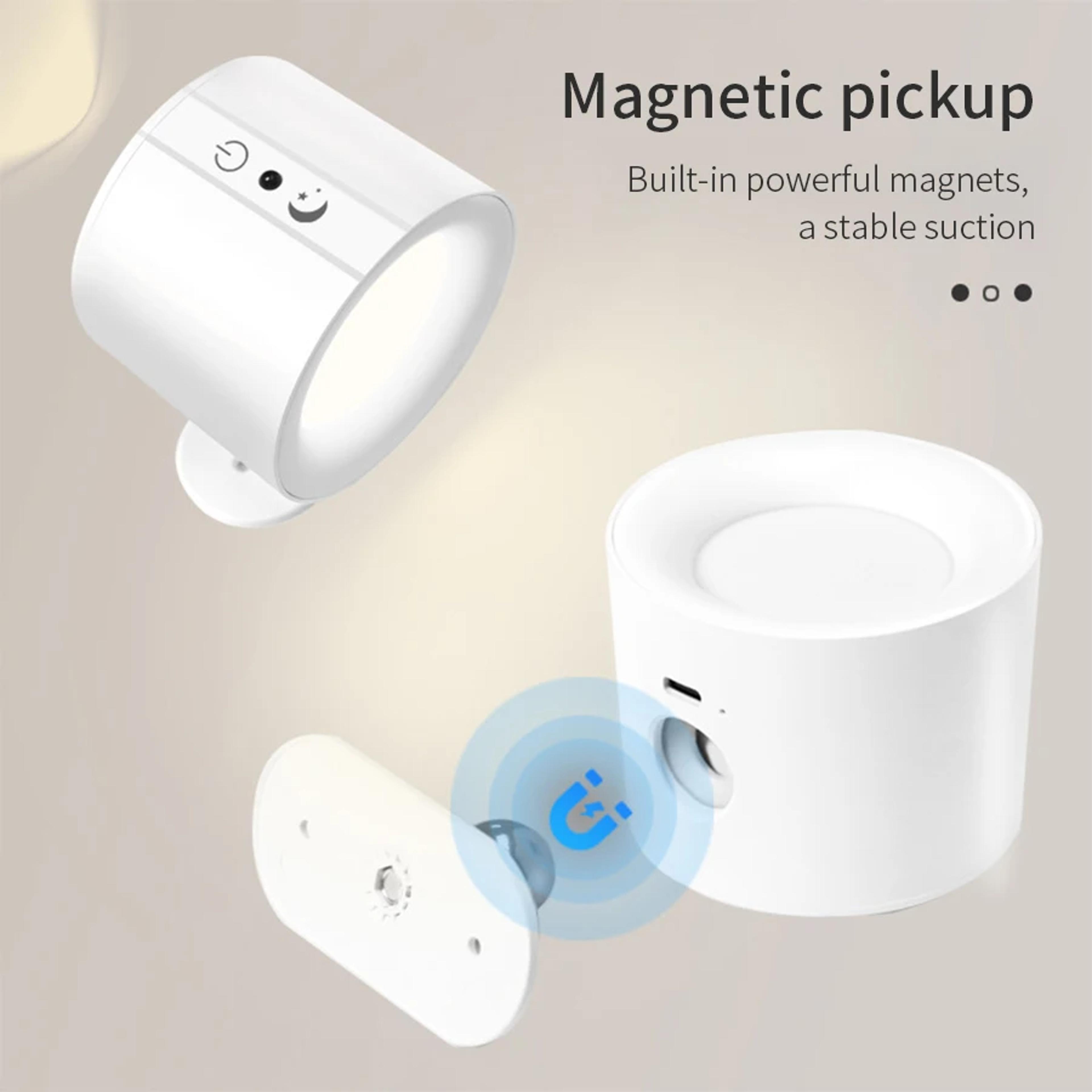 LED Wall Lamp Rechargeable Wall Sconce With Remote Touch Control And Color Modes 2