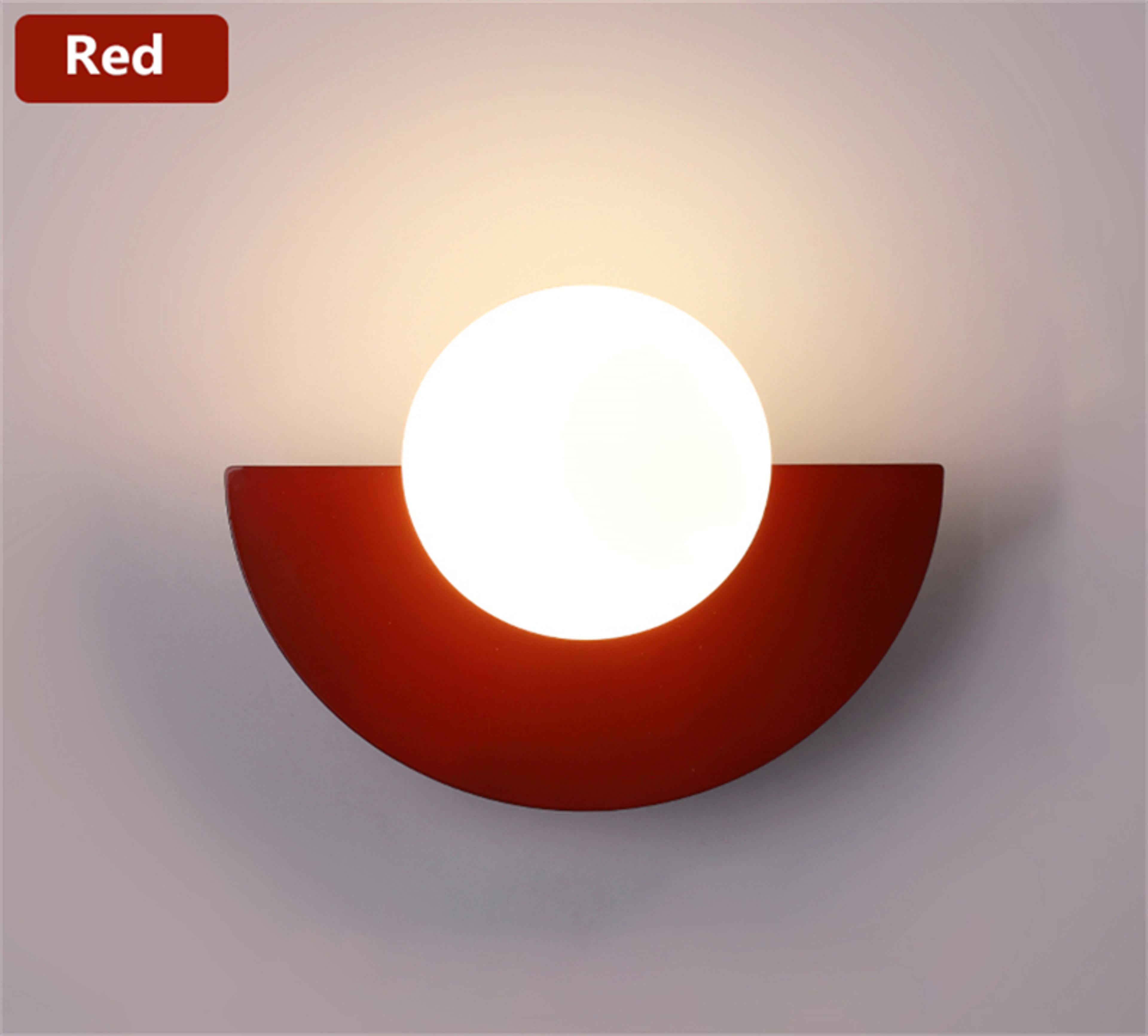 Modern Wall Sconce LED G9 Globe Wall Light For Bedroom Hallway Living Room 9
