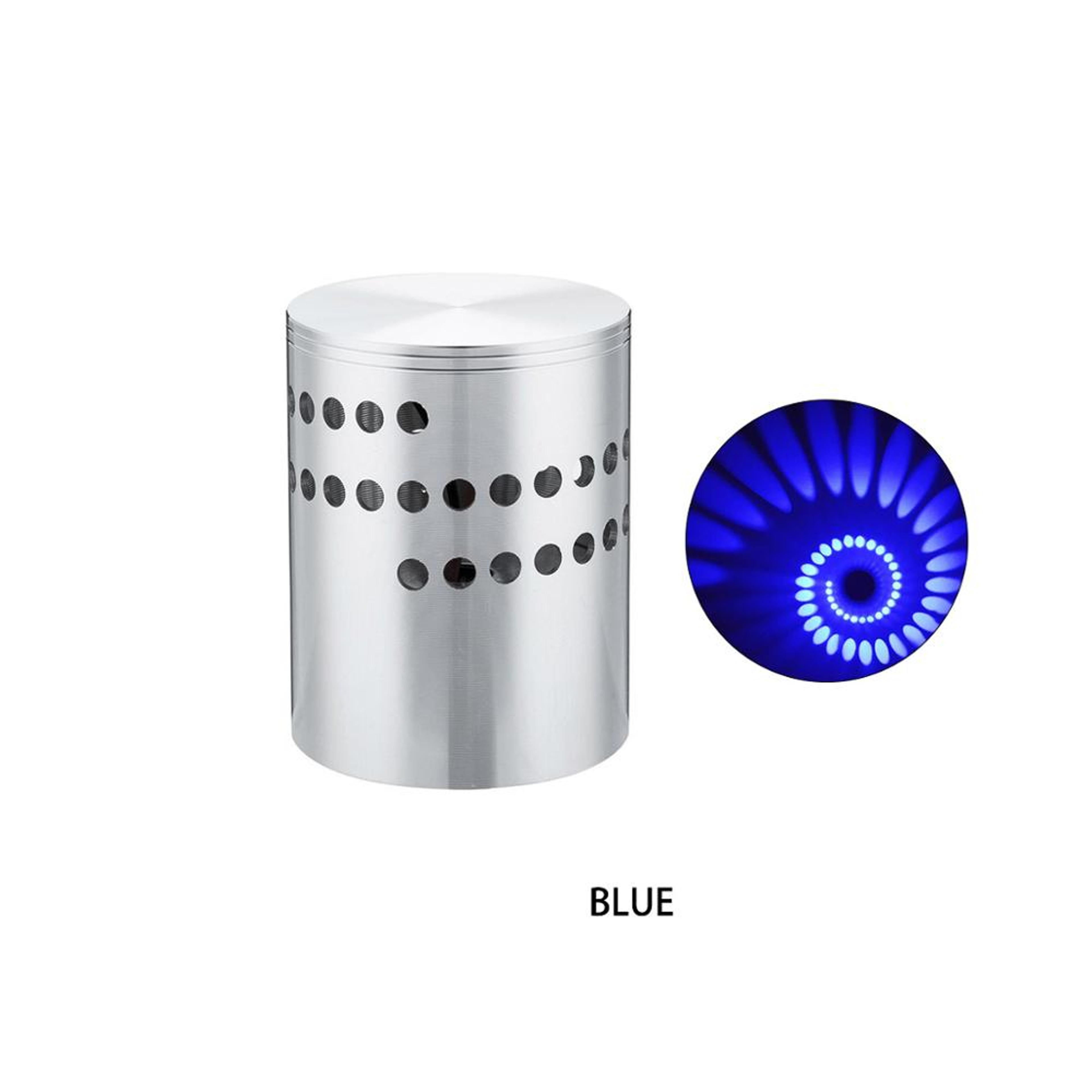RGB Spiral LED Wall Light Sconce With Remote For Party And Home Decor 8