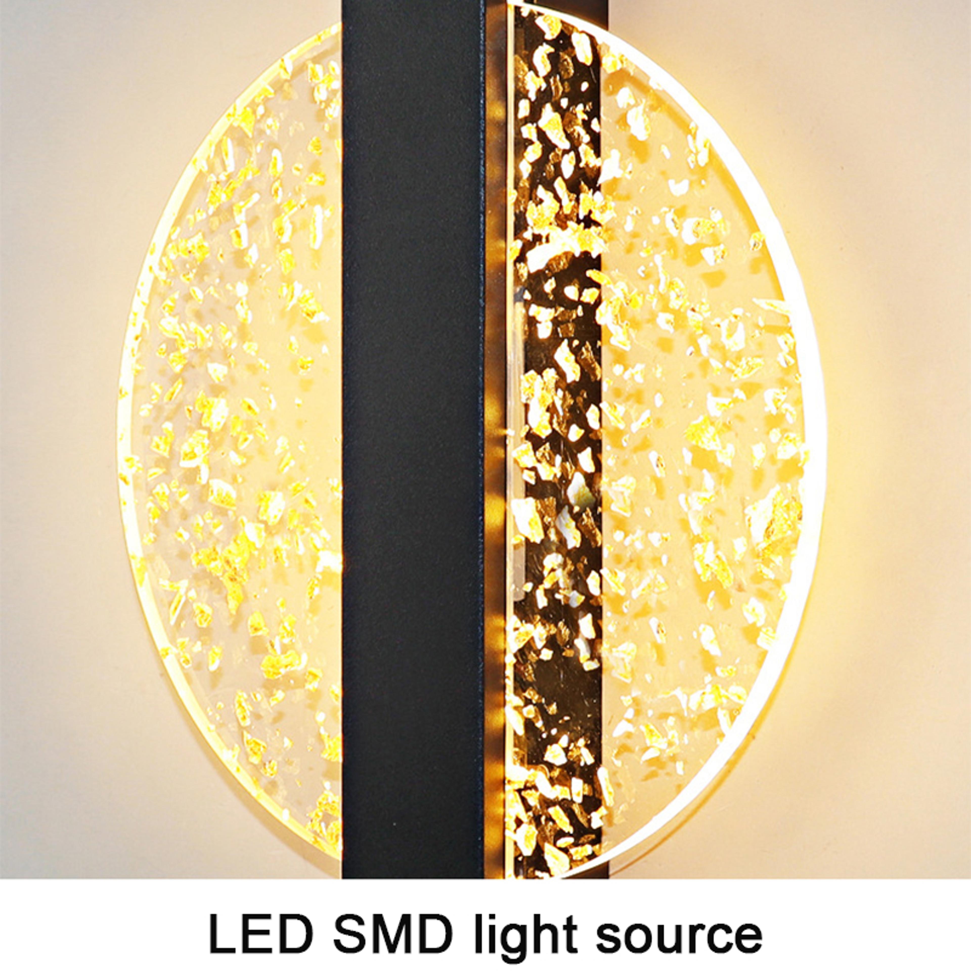 Modern LED Wall Lamp Acrylic Minimalist Bedroom Bedside Light For Luxury Home Decor 2