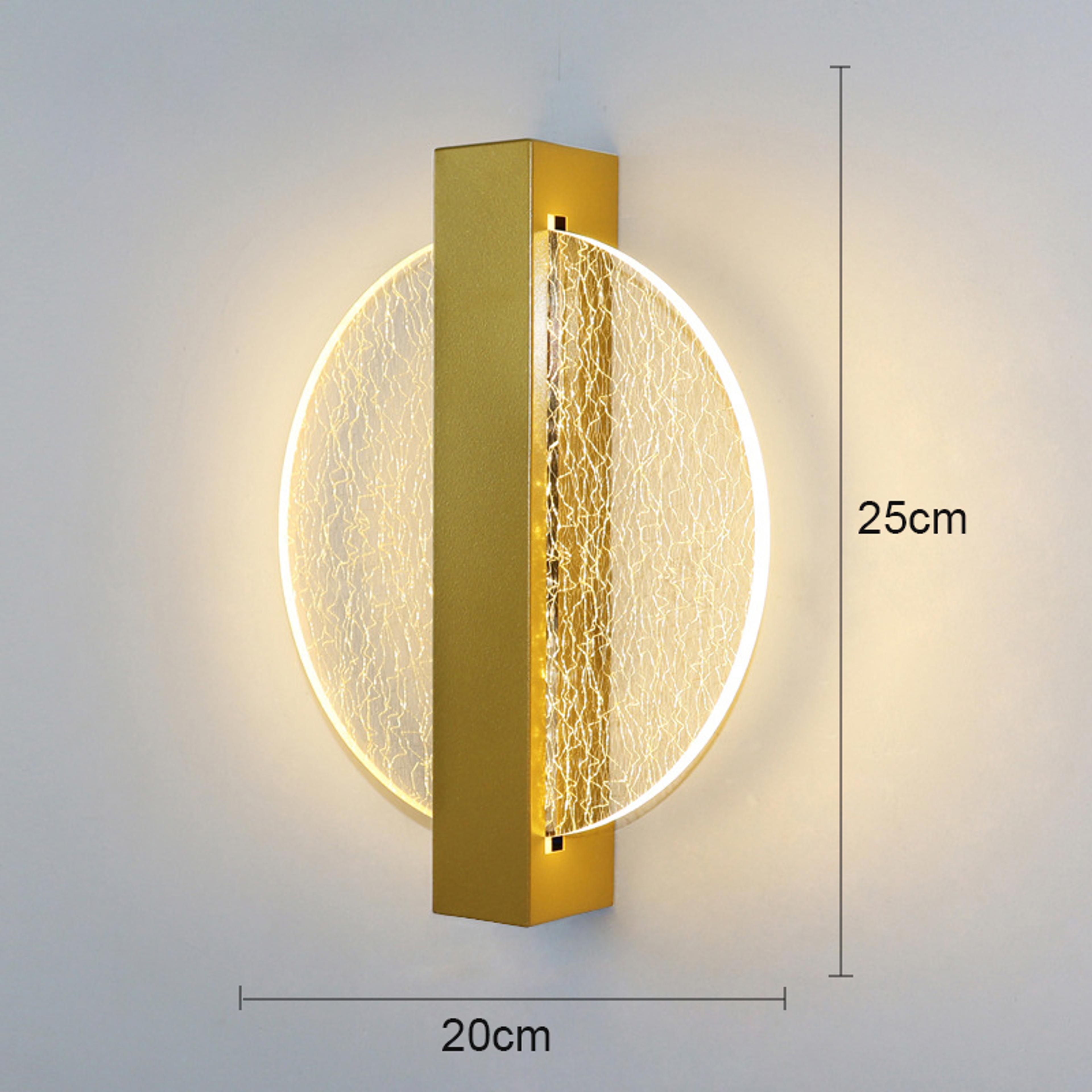Modern LED Wall Lamp Acrylic Minimalist Bedroom Bedside Light For Luxury Home Decor 6