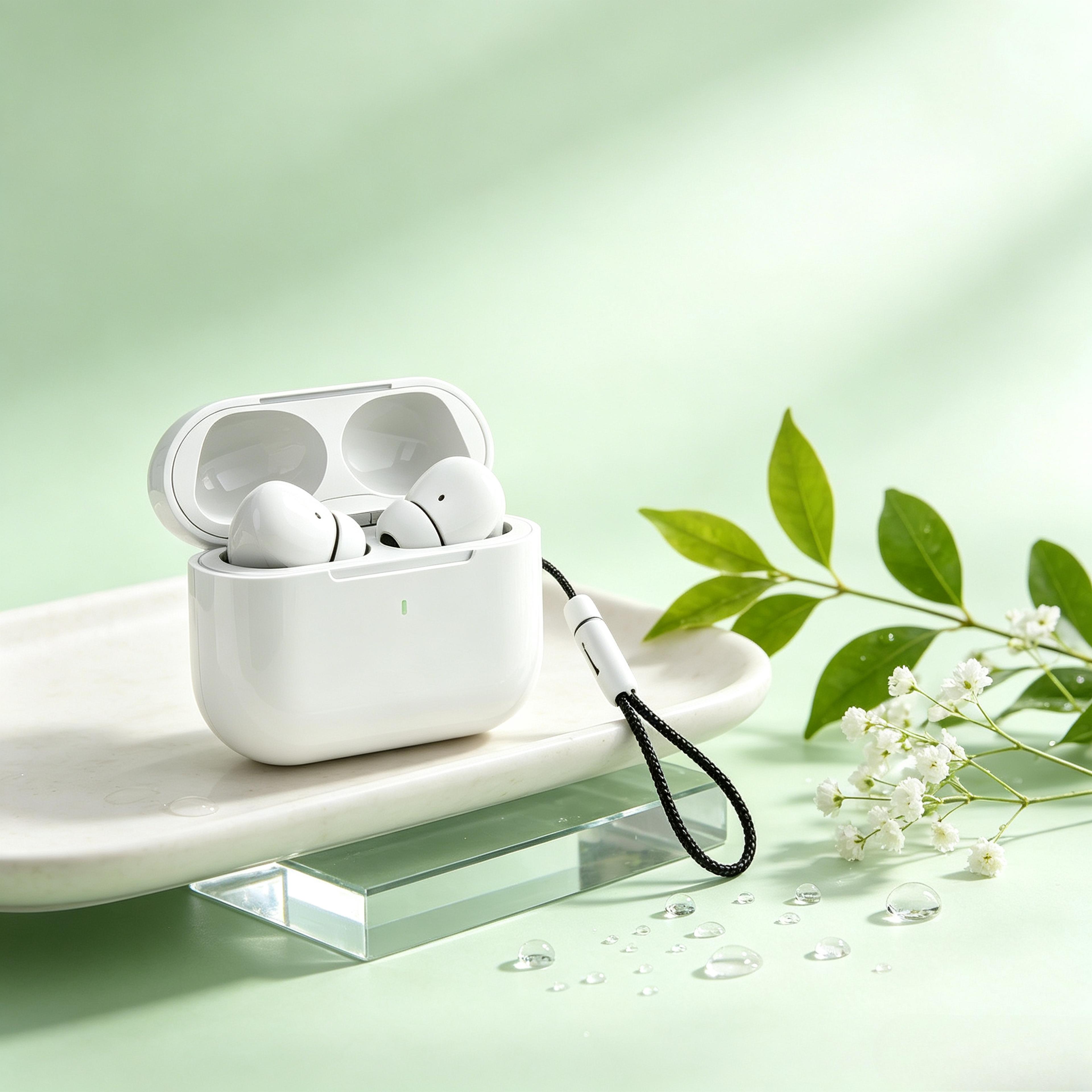 true wireless earbuds with anc hd sound waterproof playback
