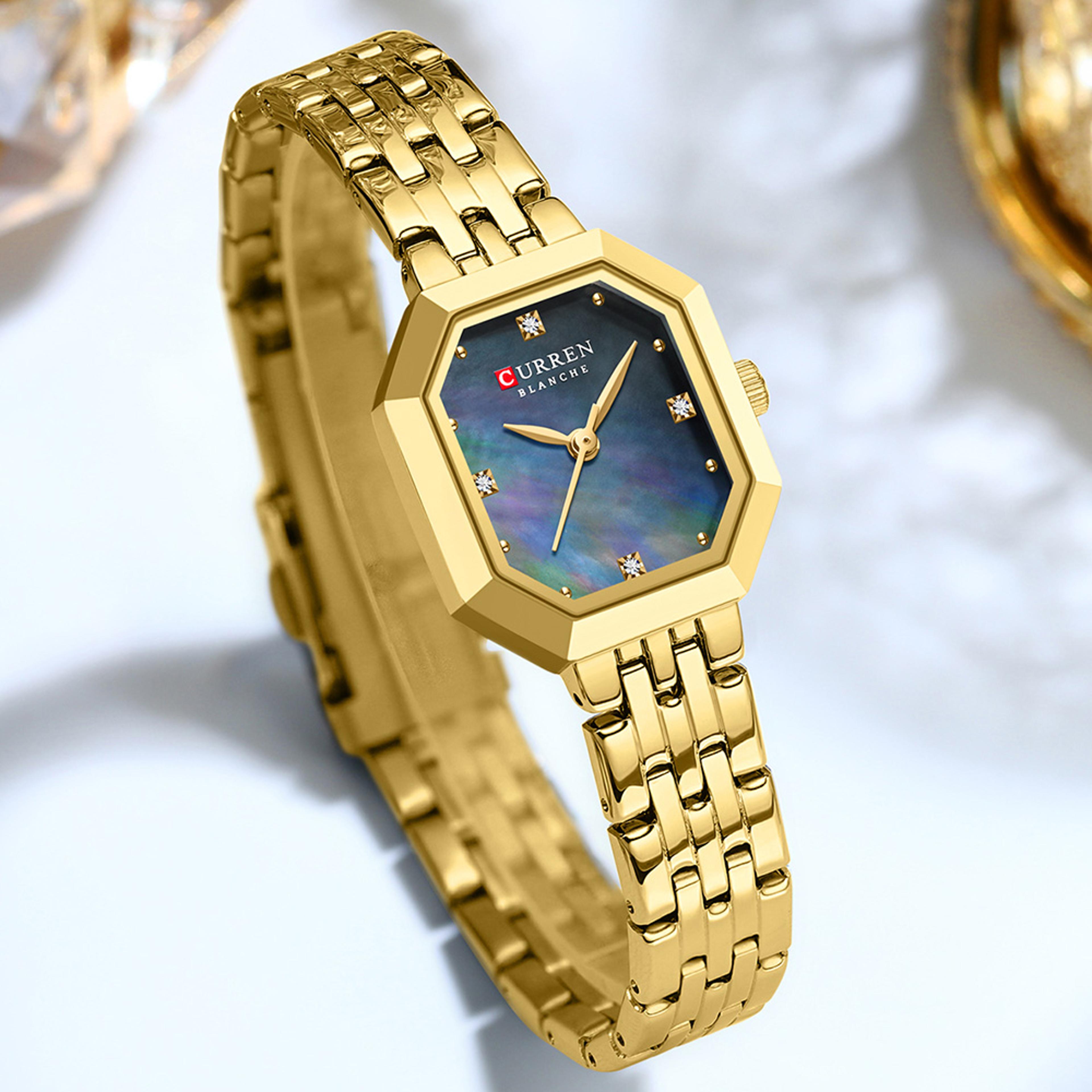 Square Stainless Steel Ladies Watch Elegant Fashion Wristwatch 3