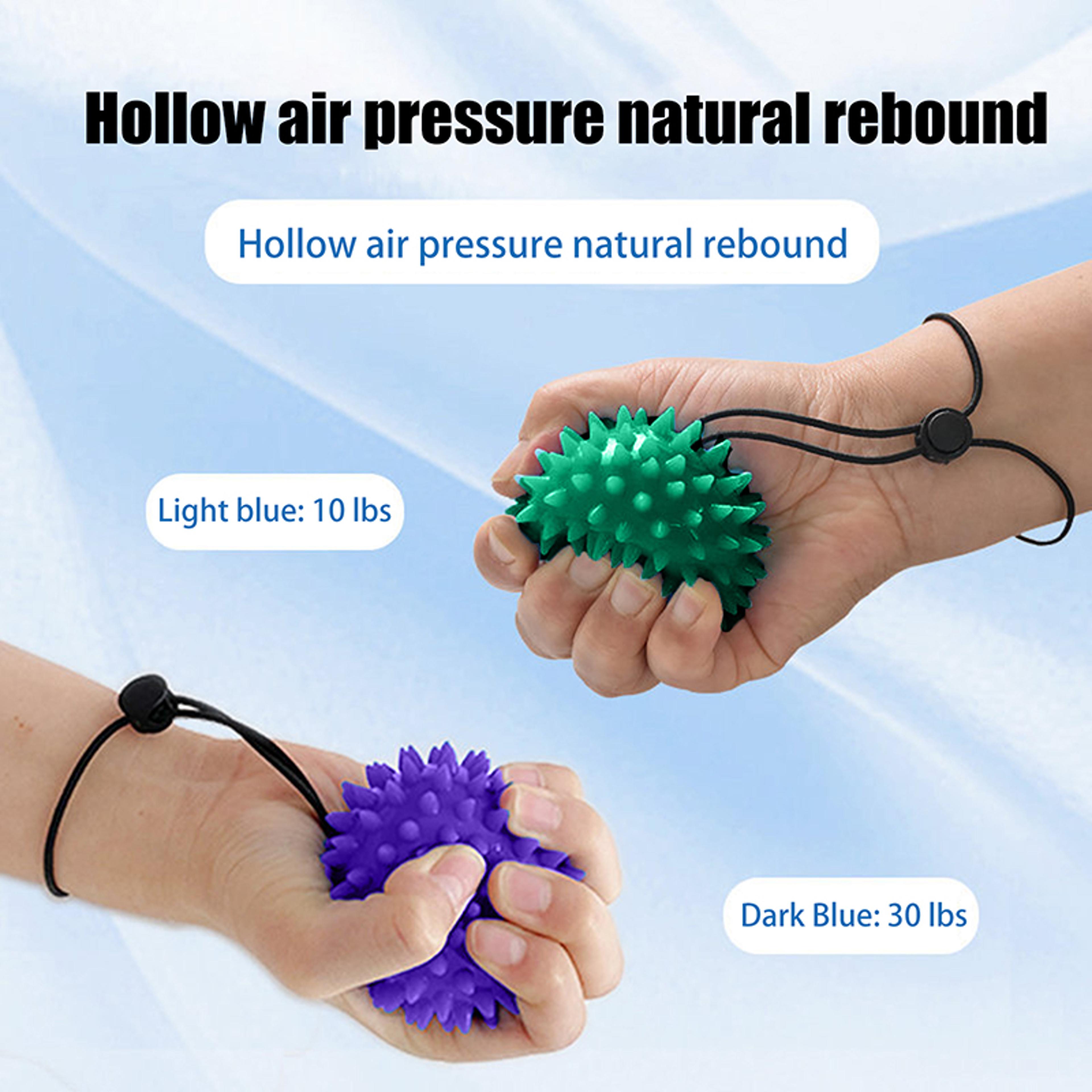 Hand Foot Massage Ball Soft Grip Relaxation Tool For Reflexology Therapy And Rehabilitation 4