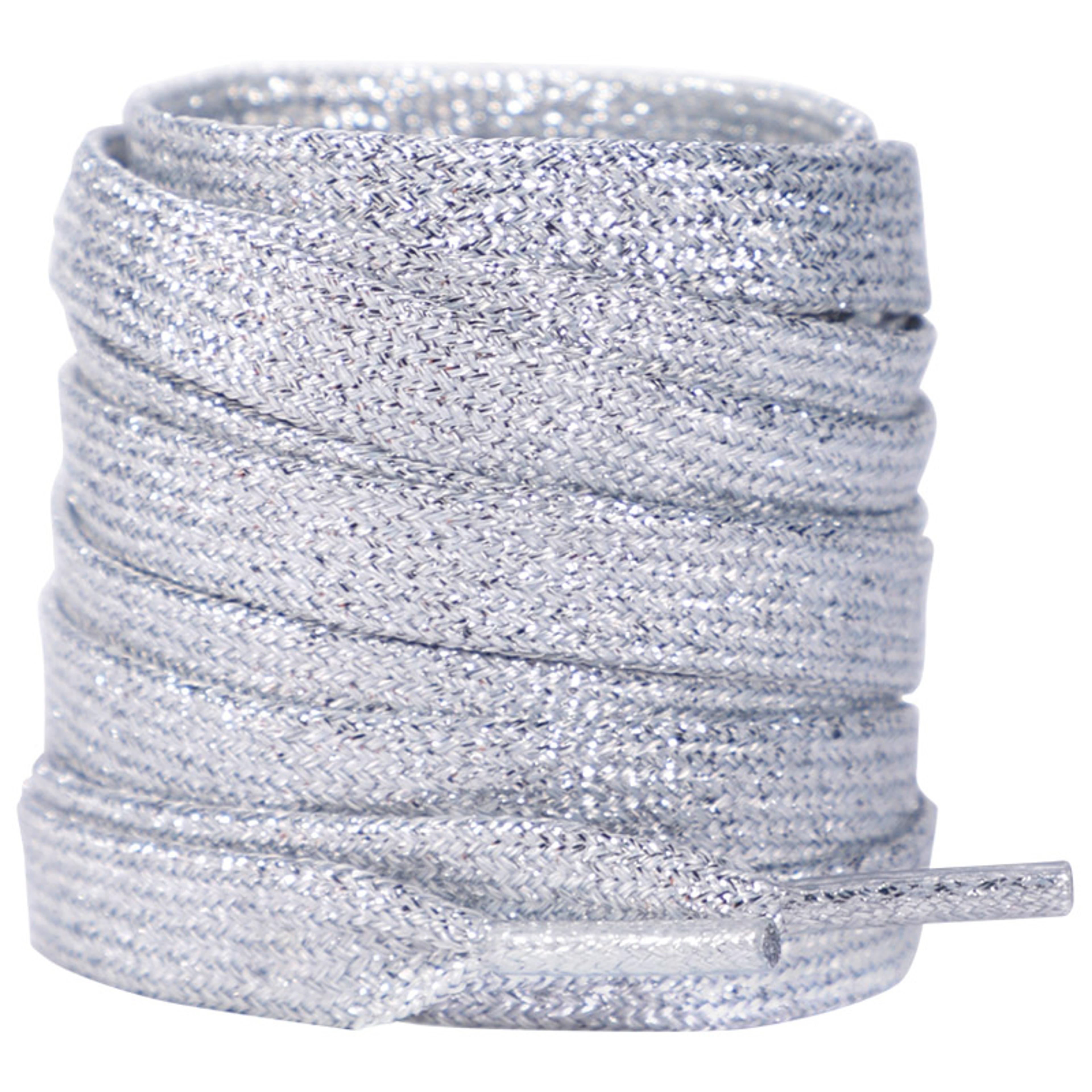 SparkleStep Glitter Shoelaces Colorful Metallic Flat Shoe Laces For Sneakers And Boots 5