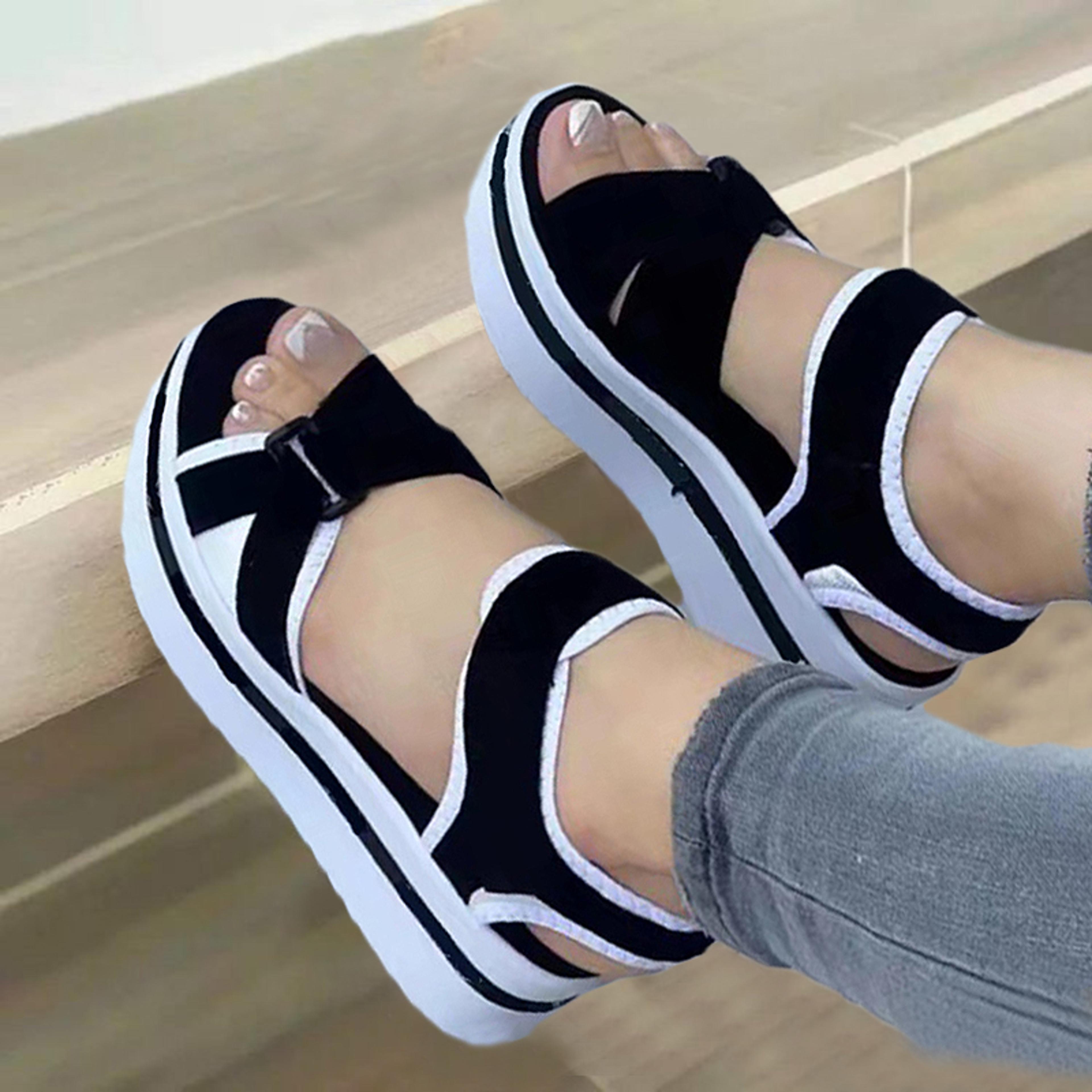 Lightweight Women Wedge Sandals Comfortable Summer Outdoor Shoes 3