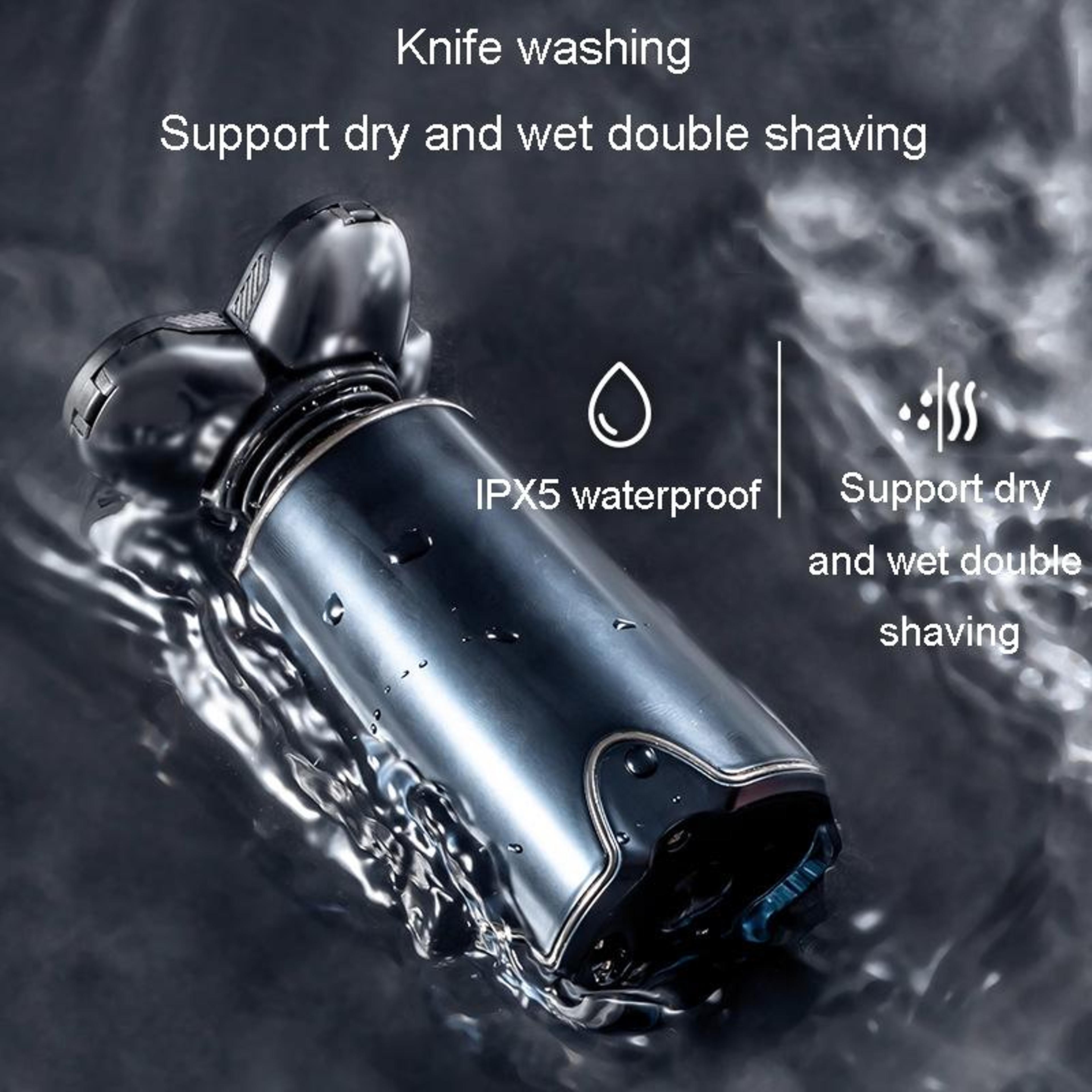 5 Blade Electric Shaver For Men Rechargeable Waterproof USB Razor Grooming Kit 3