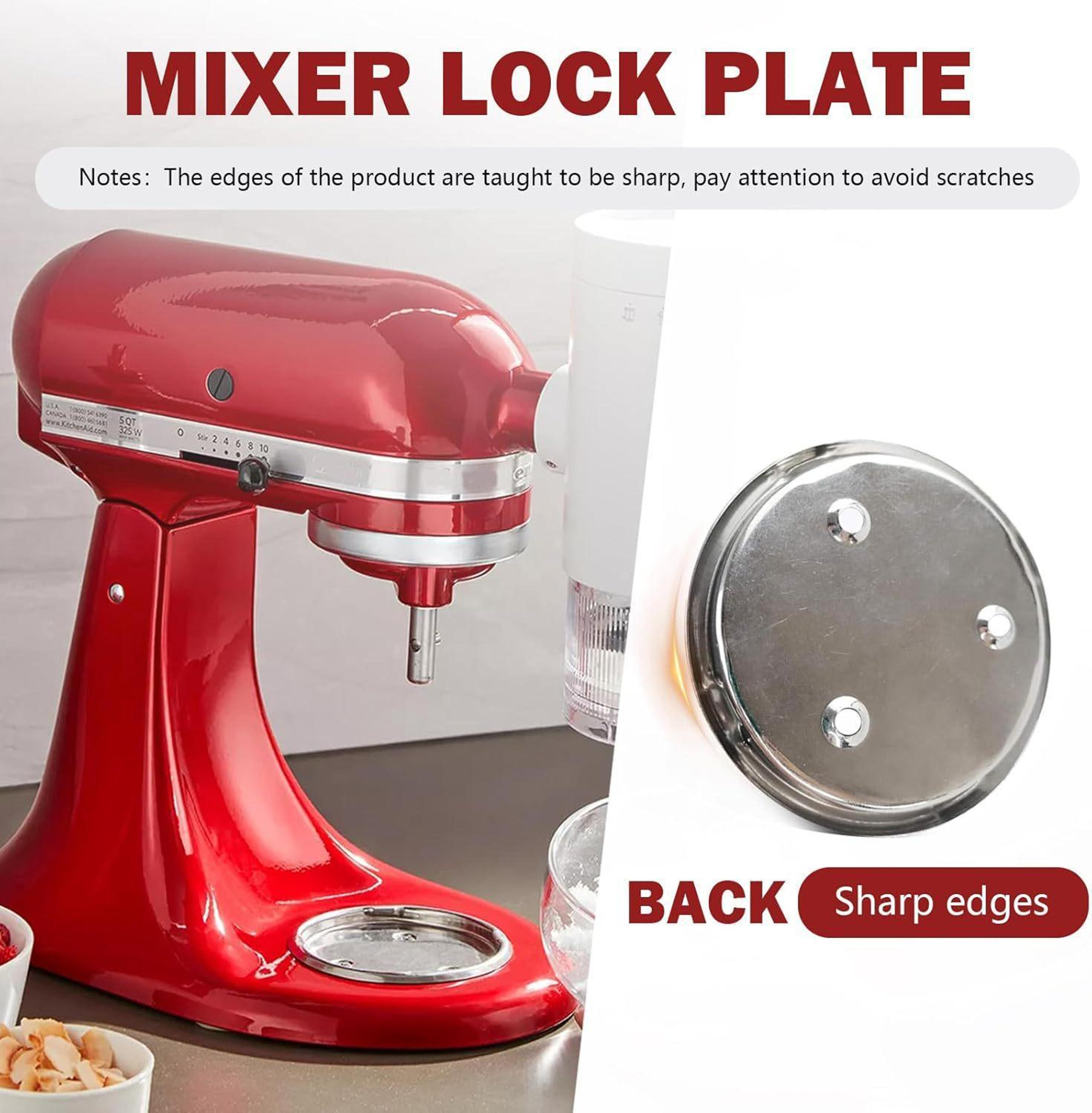 Mixer Bowl Screw Cap Replacement Stainless Steel For KitchenAid Whirlpool Kenmore Mixers 1