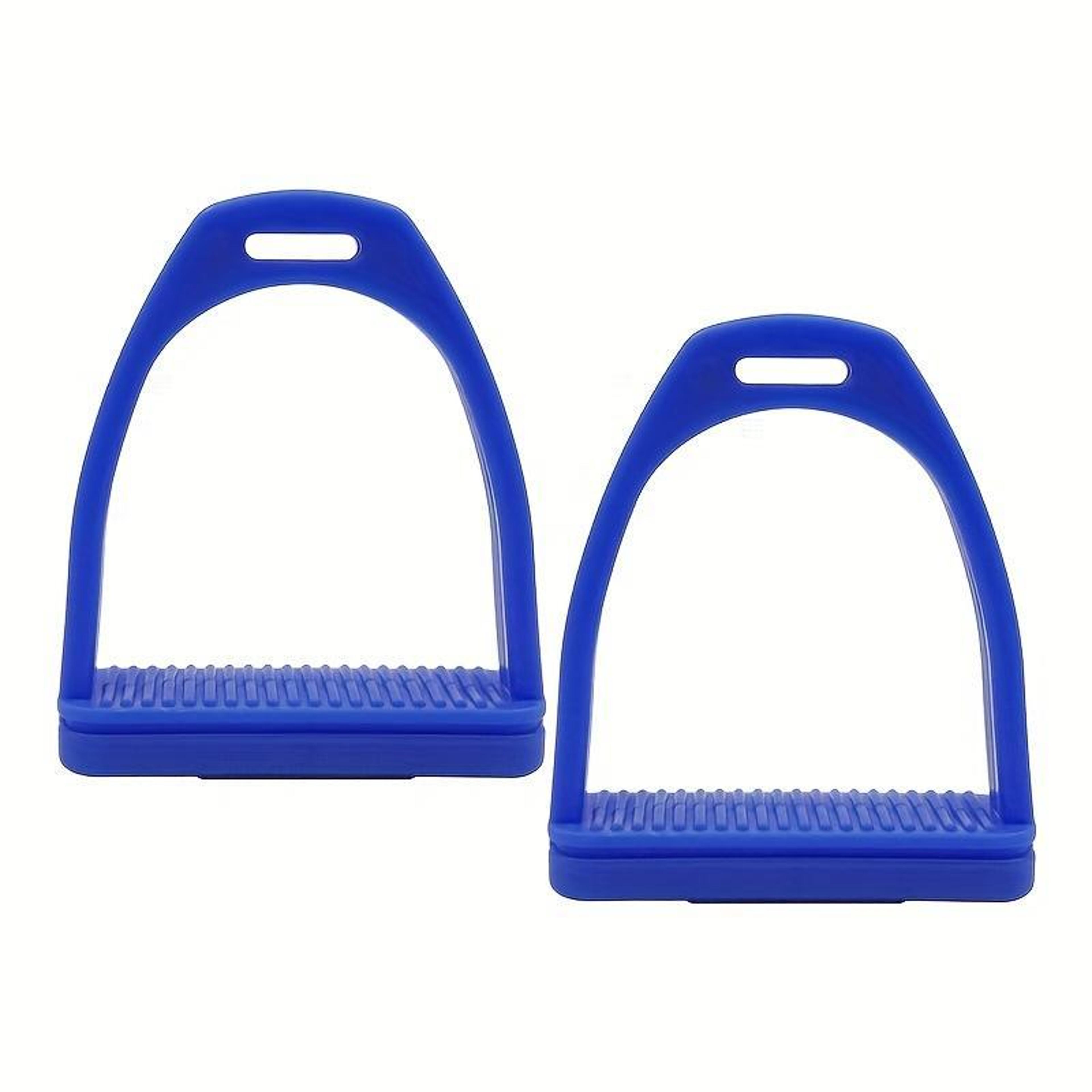 high strength engineering plastic stirrup with non slip rubber pads