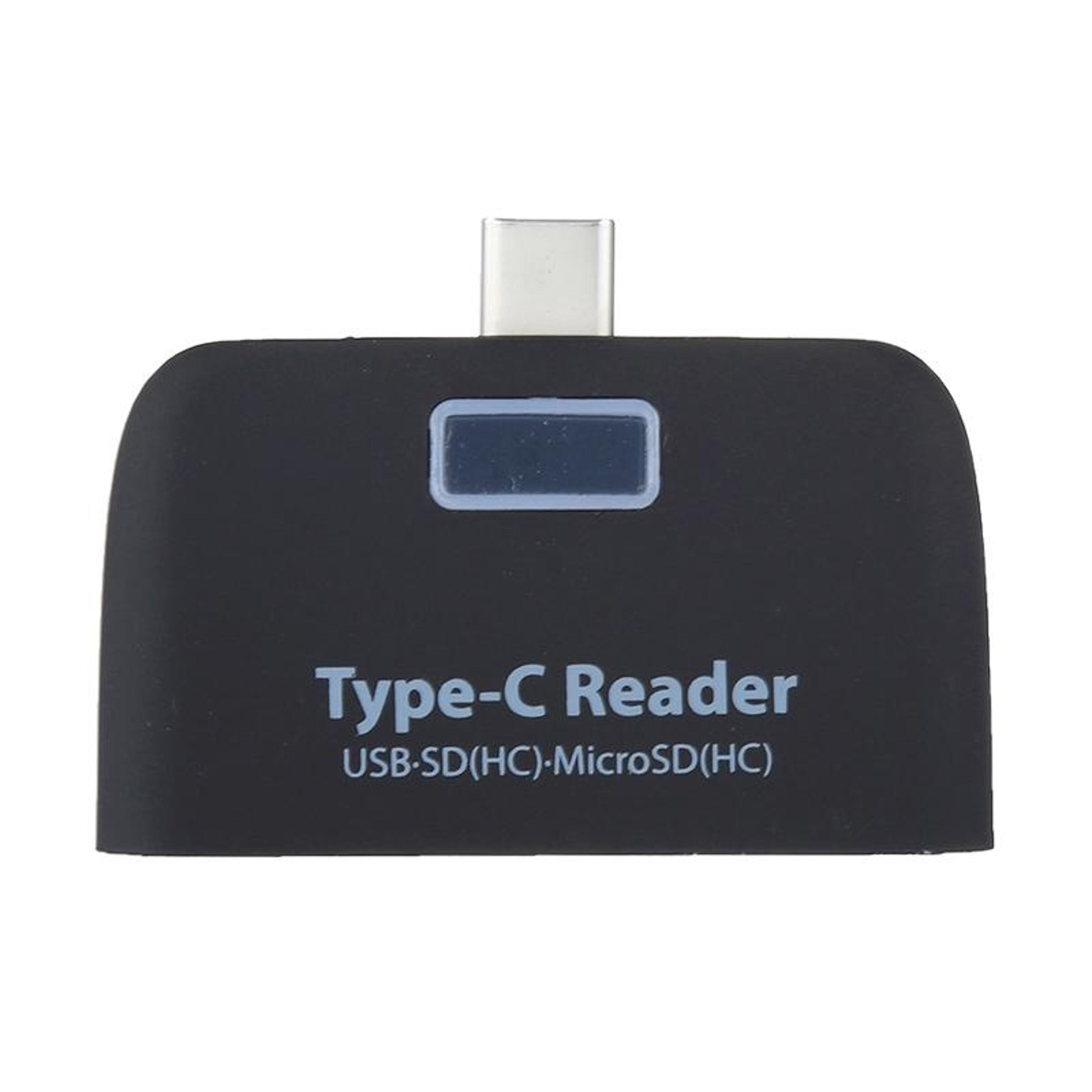 USB C SD  TF Card Reader Hub With USB Port And LED Indicator For MacBook Laptop  Android 2