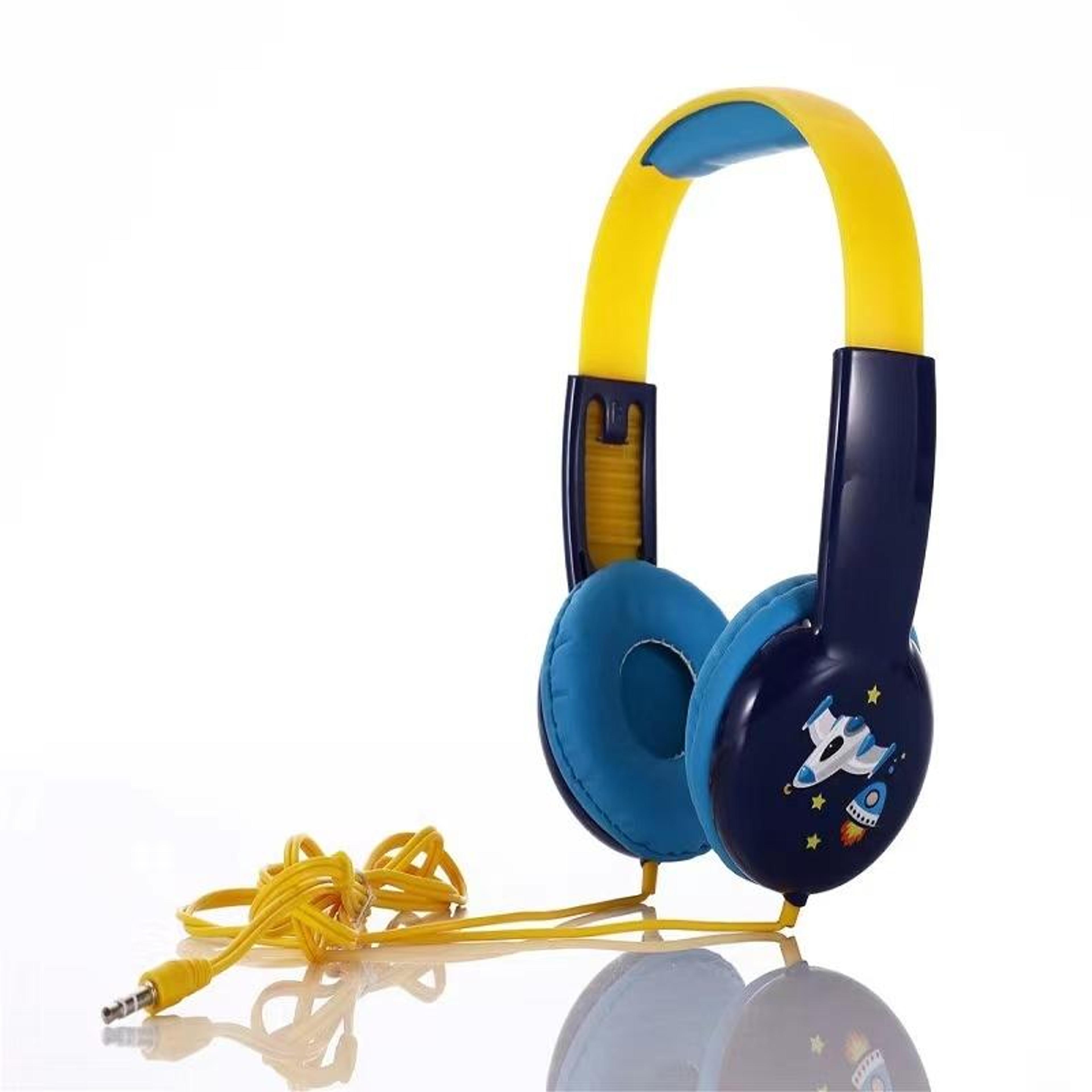 KID101 Safe Volume Kids Wired Headphones For School Travel  Tablet Learning 2