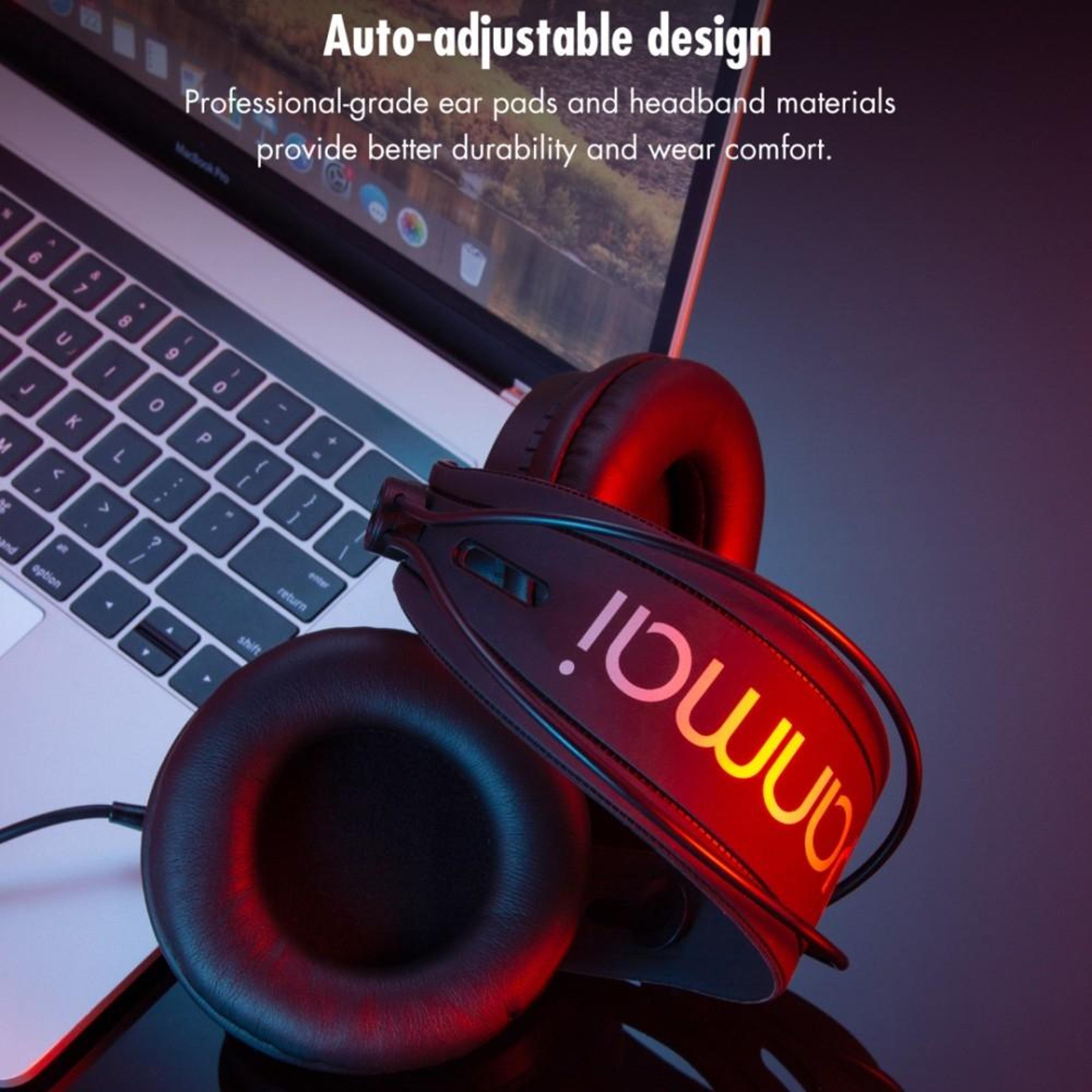 Yanmai D68 A Foldable Studio Monitor Headphones With HiFi Sound  Noise Isolation 2