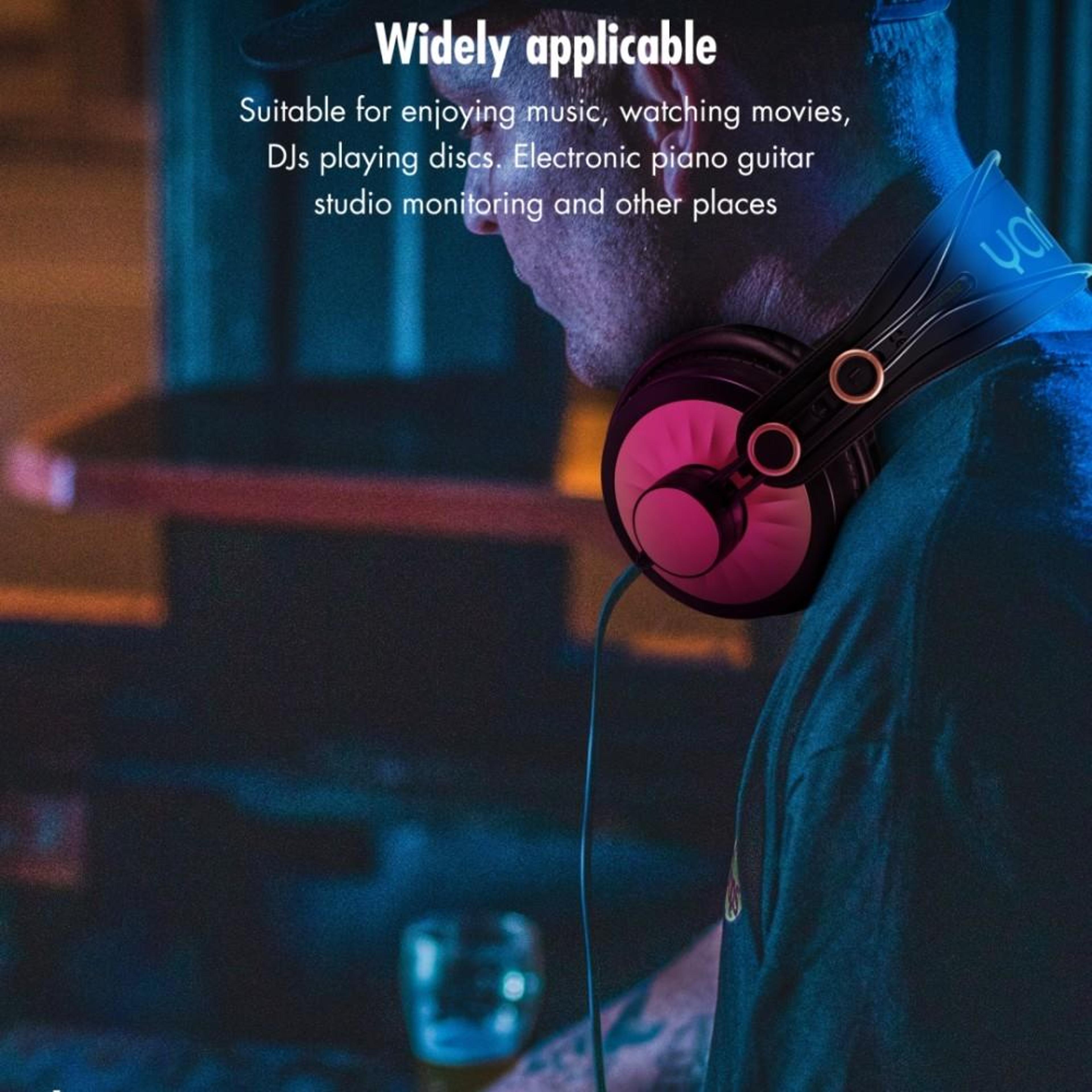 Yanmai D68 A Foldable Studio Monitor Headphones With HiFi Sound  Noise Isolation 5