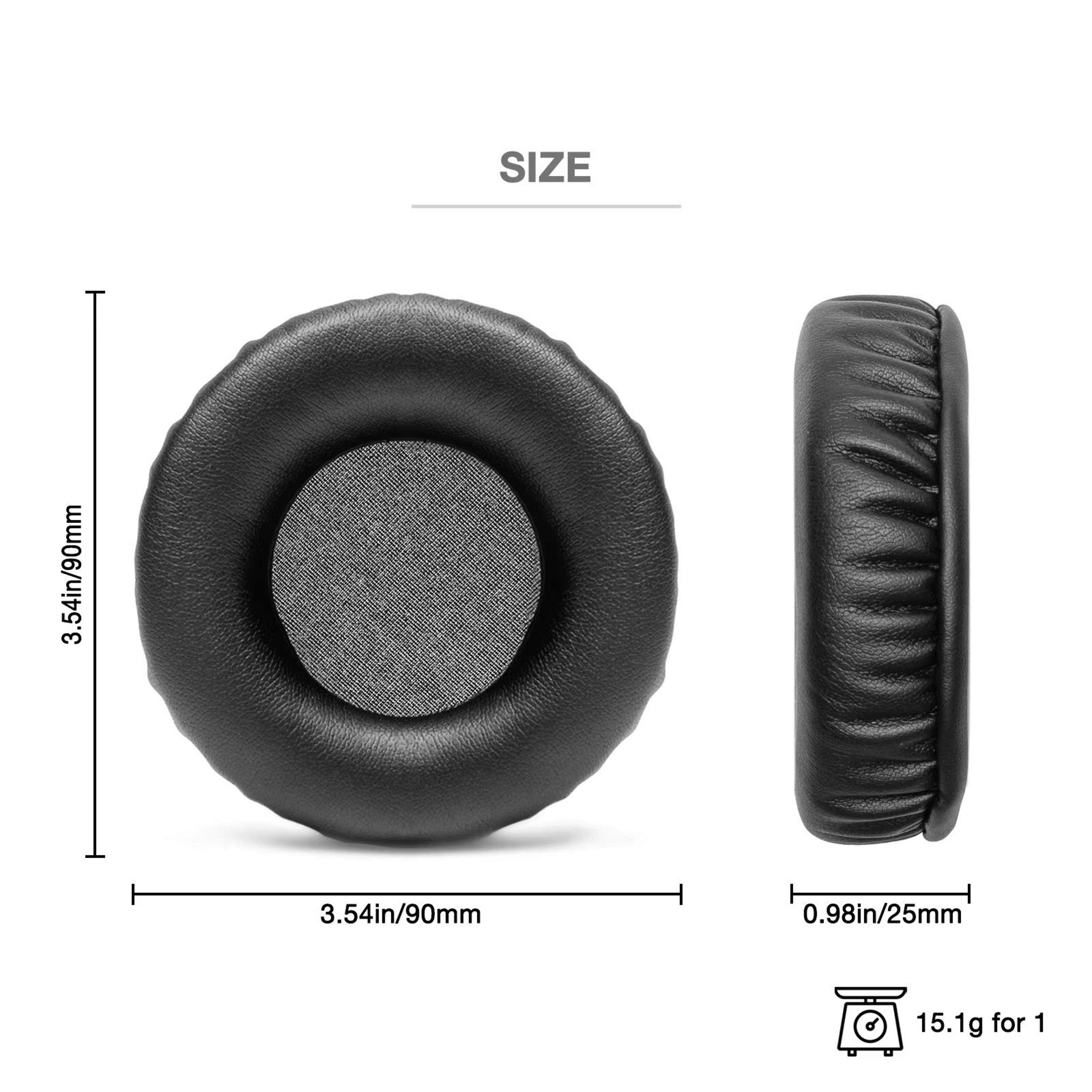 Pioneer HDJ Replacement Ear Pads Soft Leather Cushions For HDJ X5 HDJ X7 HDJ X10 4