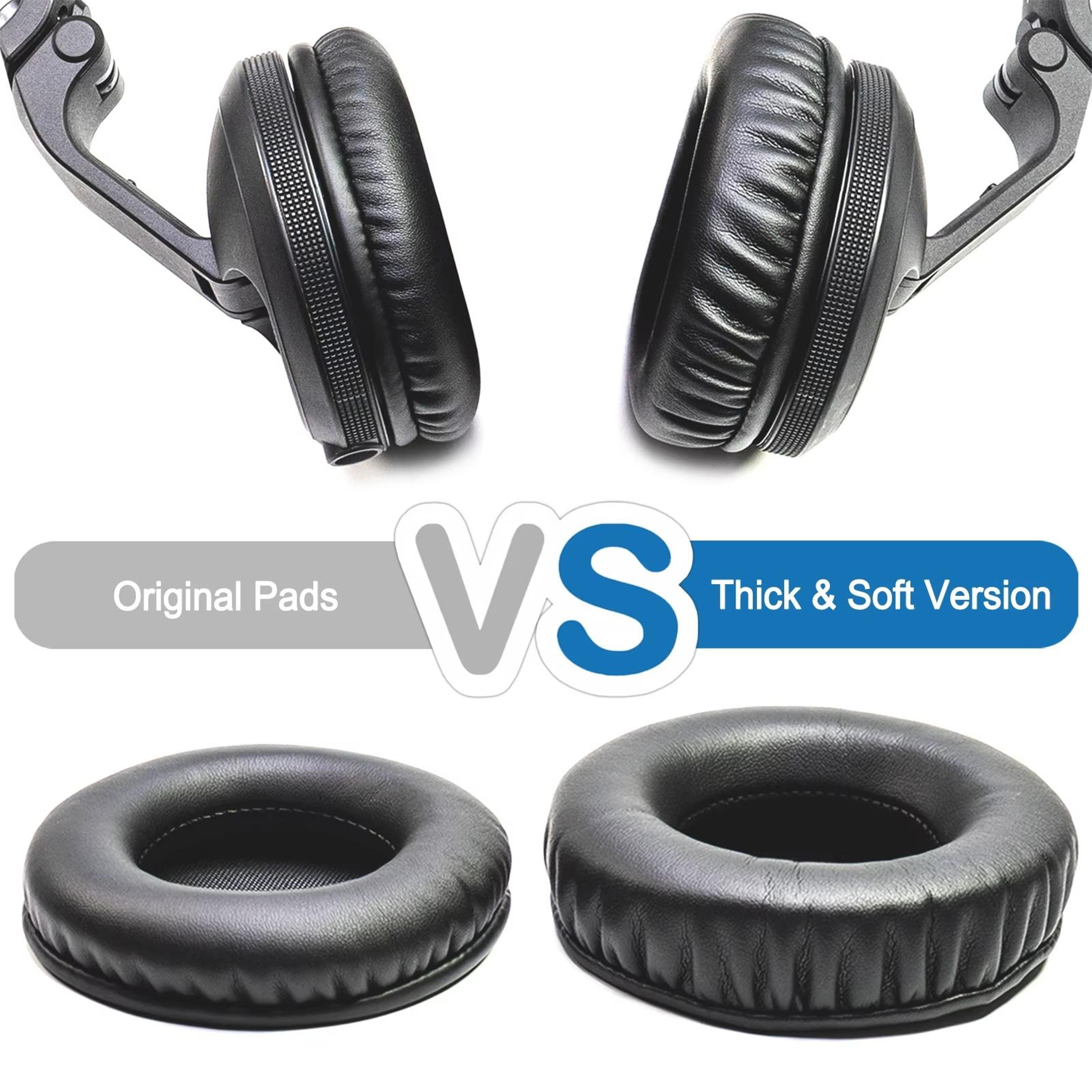 Pioneer HDJ Replacement Ear Pads Soft Leather Cushions For HDJ X5 HDJ X7 HDJ X10 3