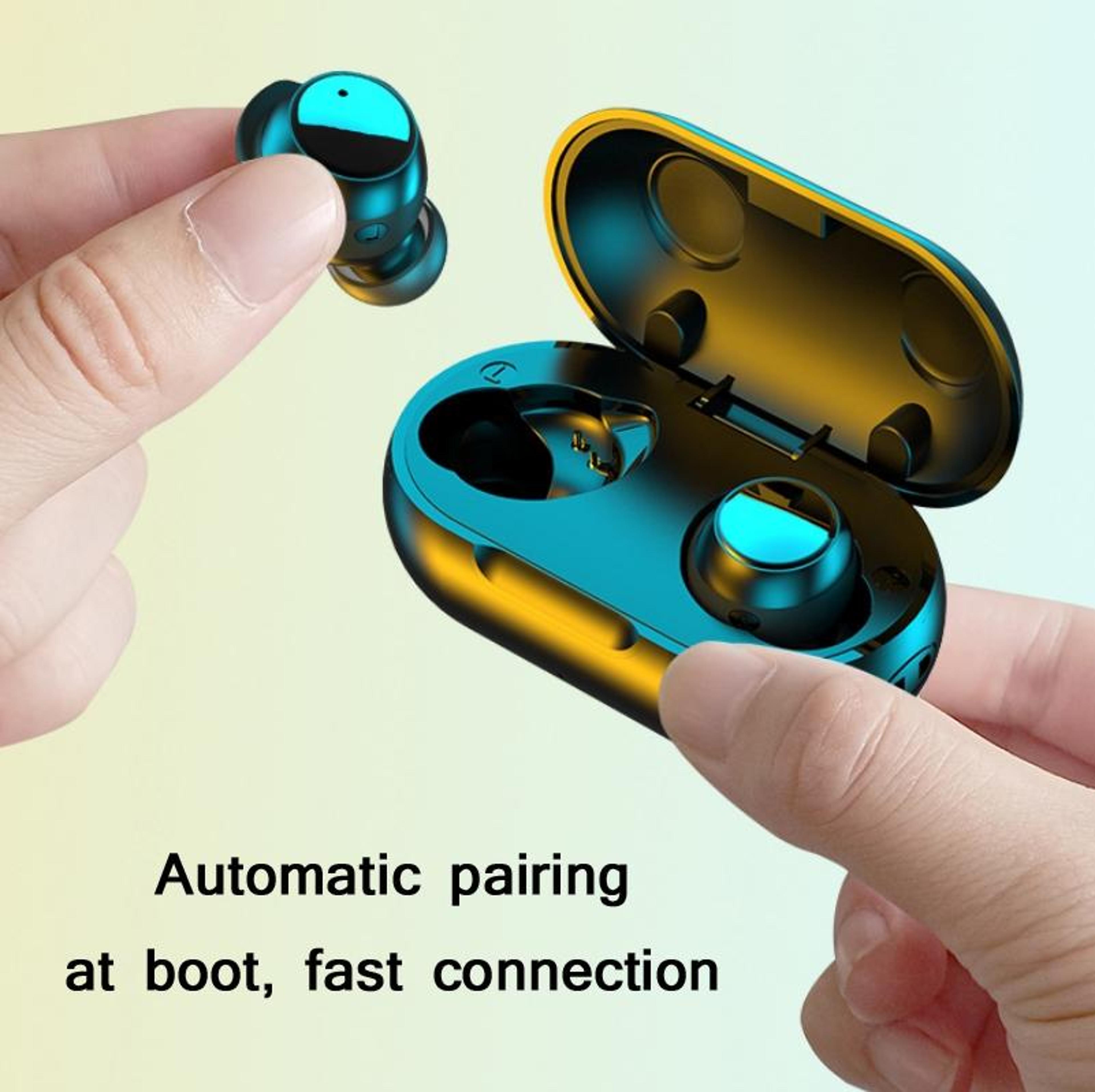 TWS 22 Bluetooth Earbuds With Noise Cancelling IPX7 Waterproof Sports Headphones 2