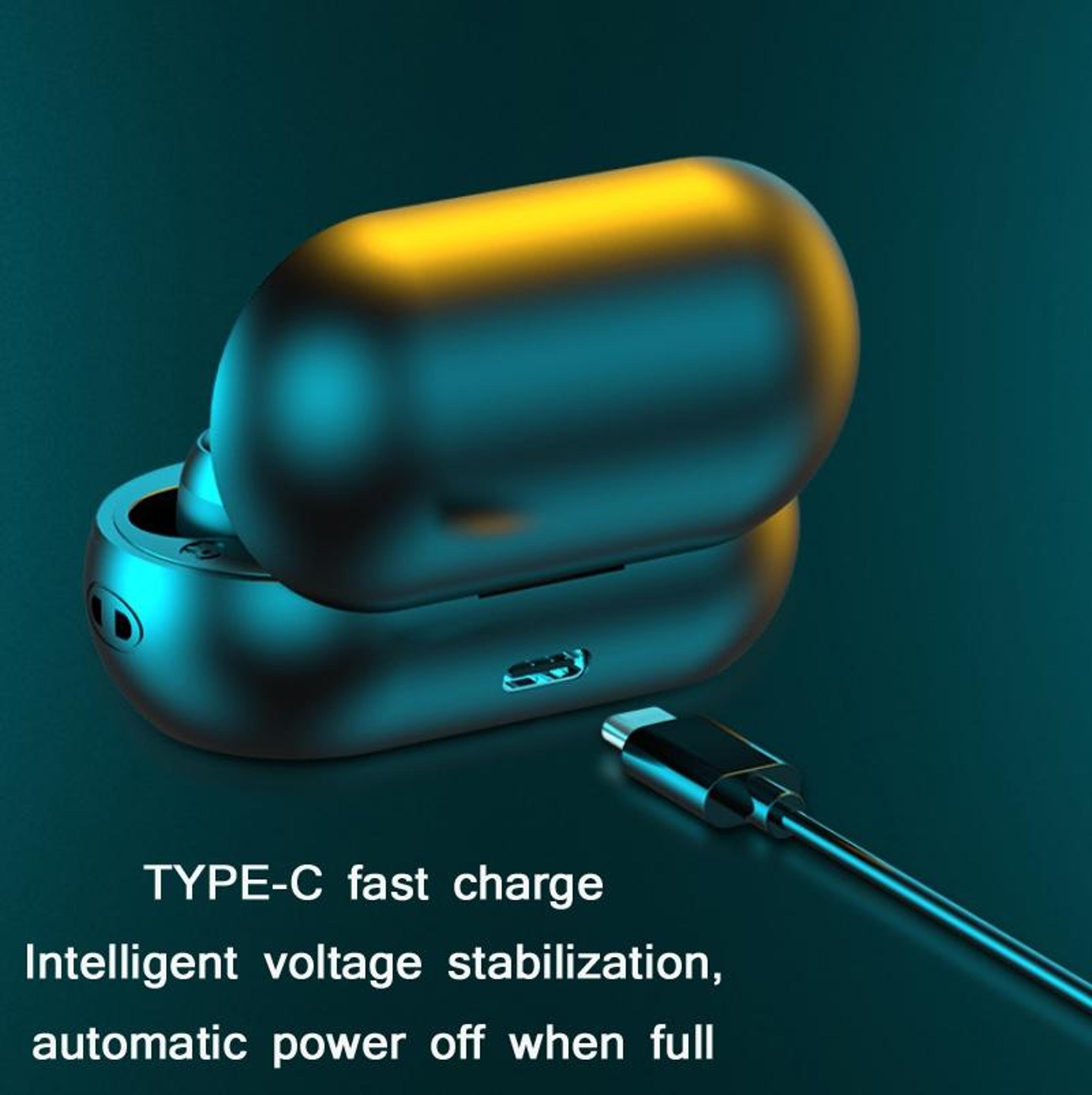TWS 22 Bluetooth Earbuds With Noise Cancelling IPX7 Waterproof Sports Headphones 6