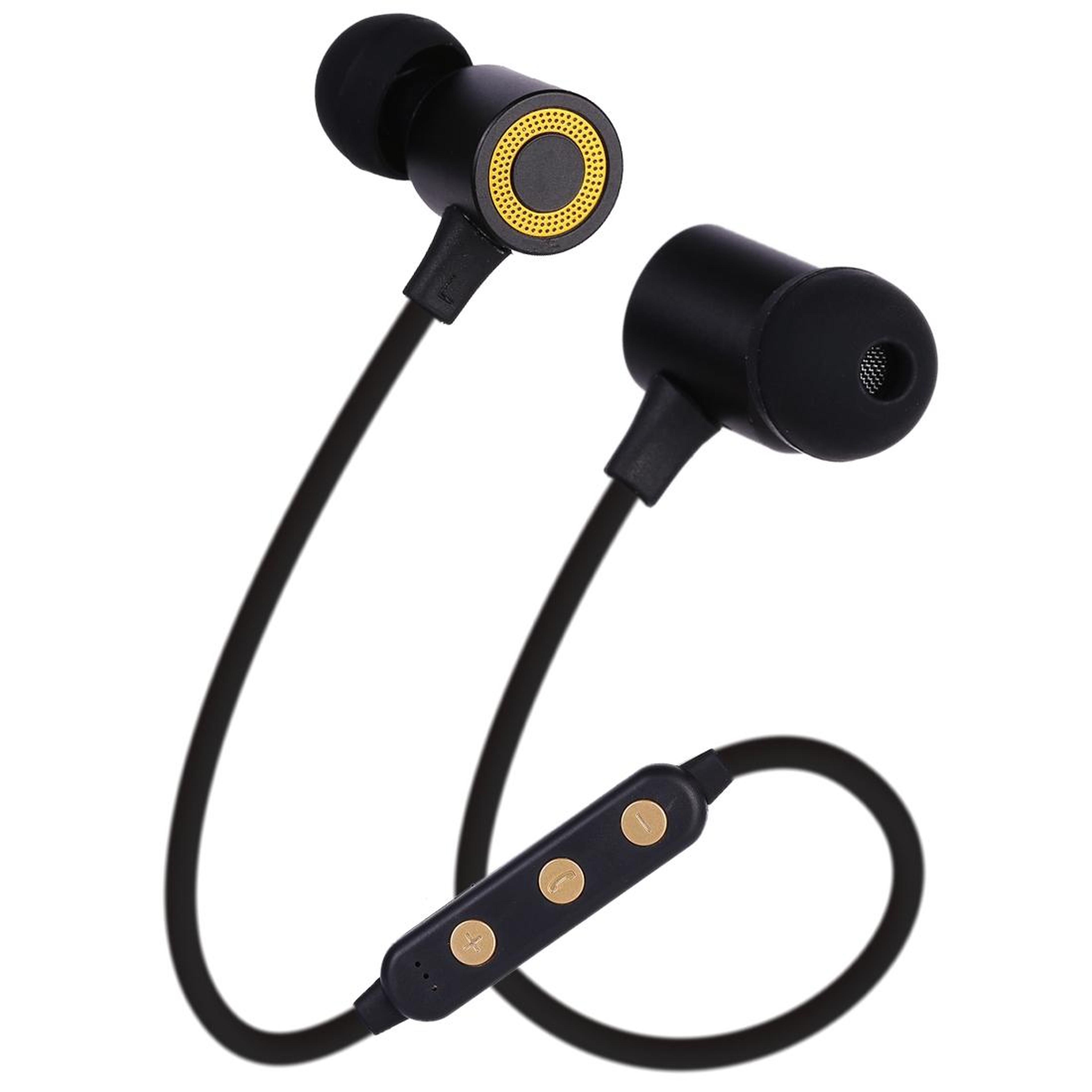 mg g22 bluetooth sports headphones with magnetic neckband & tf card support