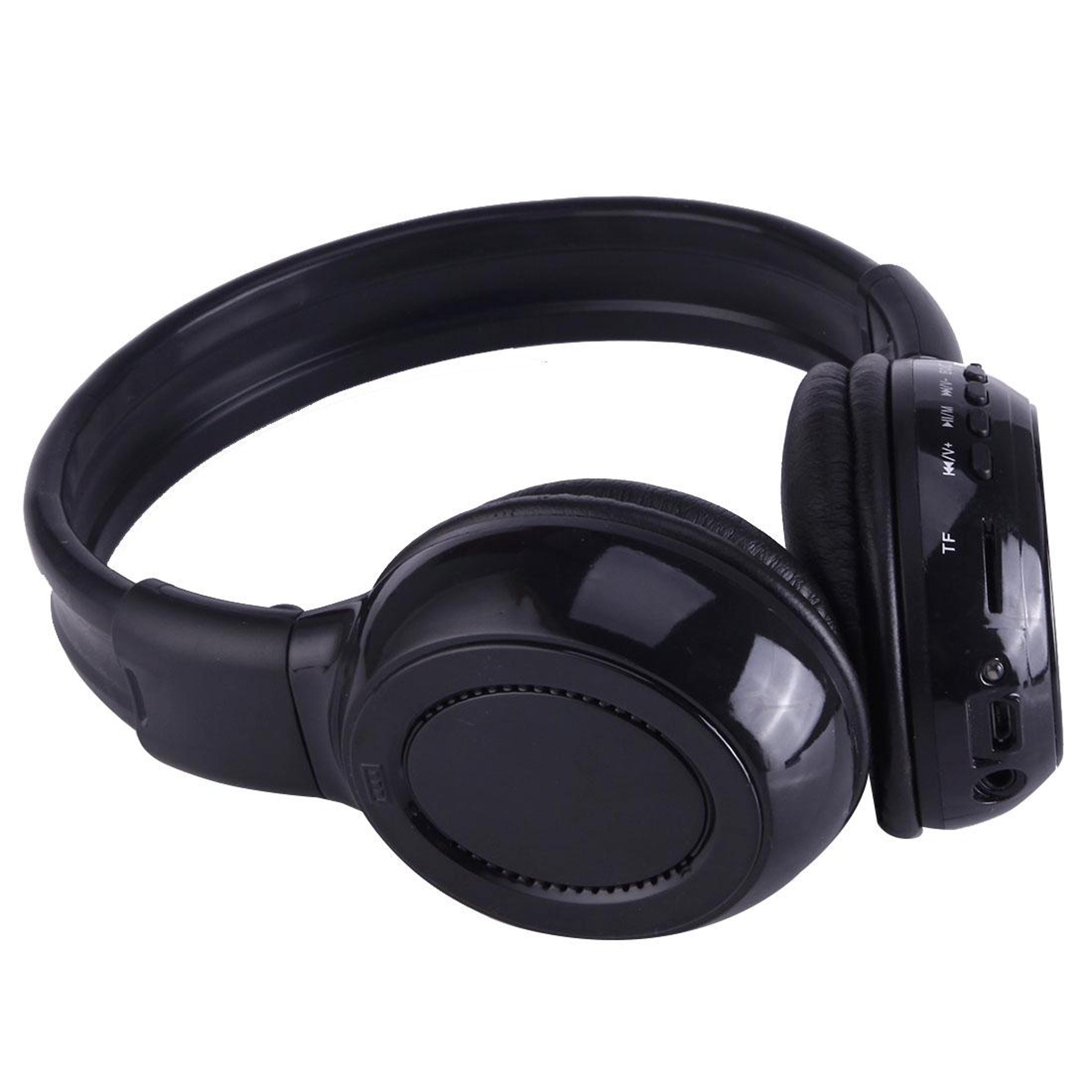 BS N65 Foldable Wireless Headphones With FM Radio TF Card Slot  HiFi Stereo Sound 1