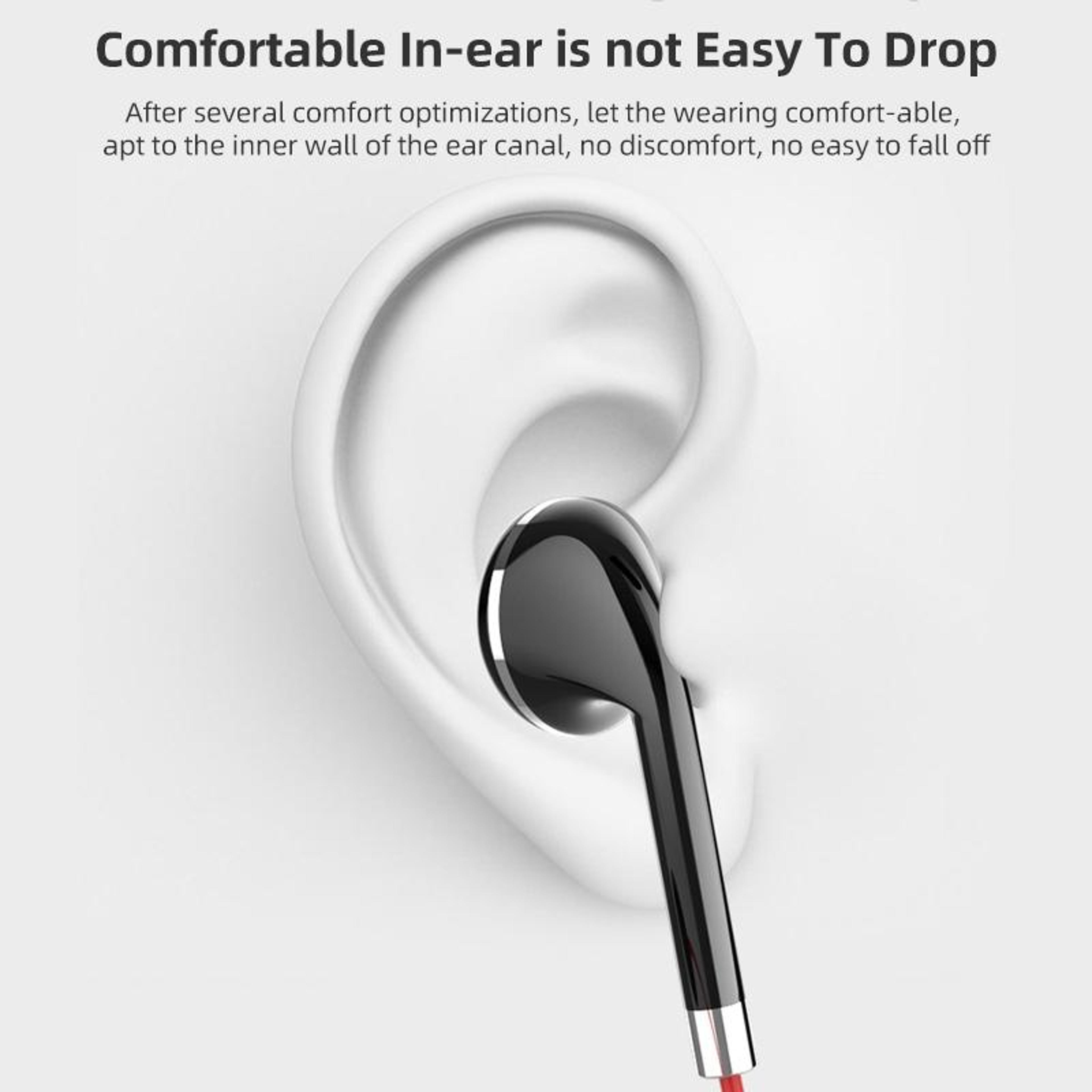 BT313 Bluetooth Sports Earbuds With Magnetic Neckband And HD Stereo Bass Mic 11