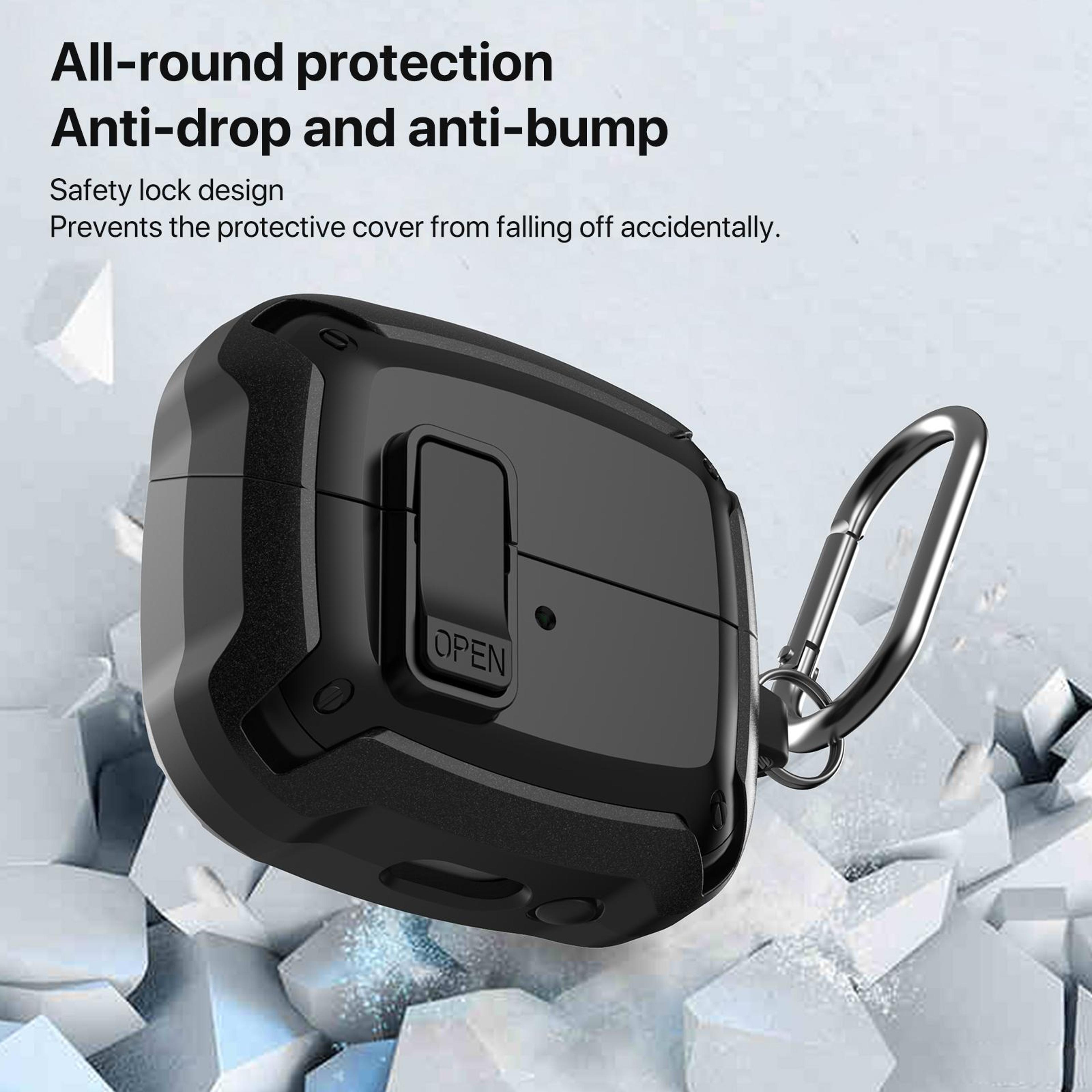 Bumblebee Protective Case For Buds 3  3 Pro With Hook And Charging Access 5