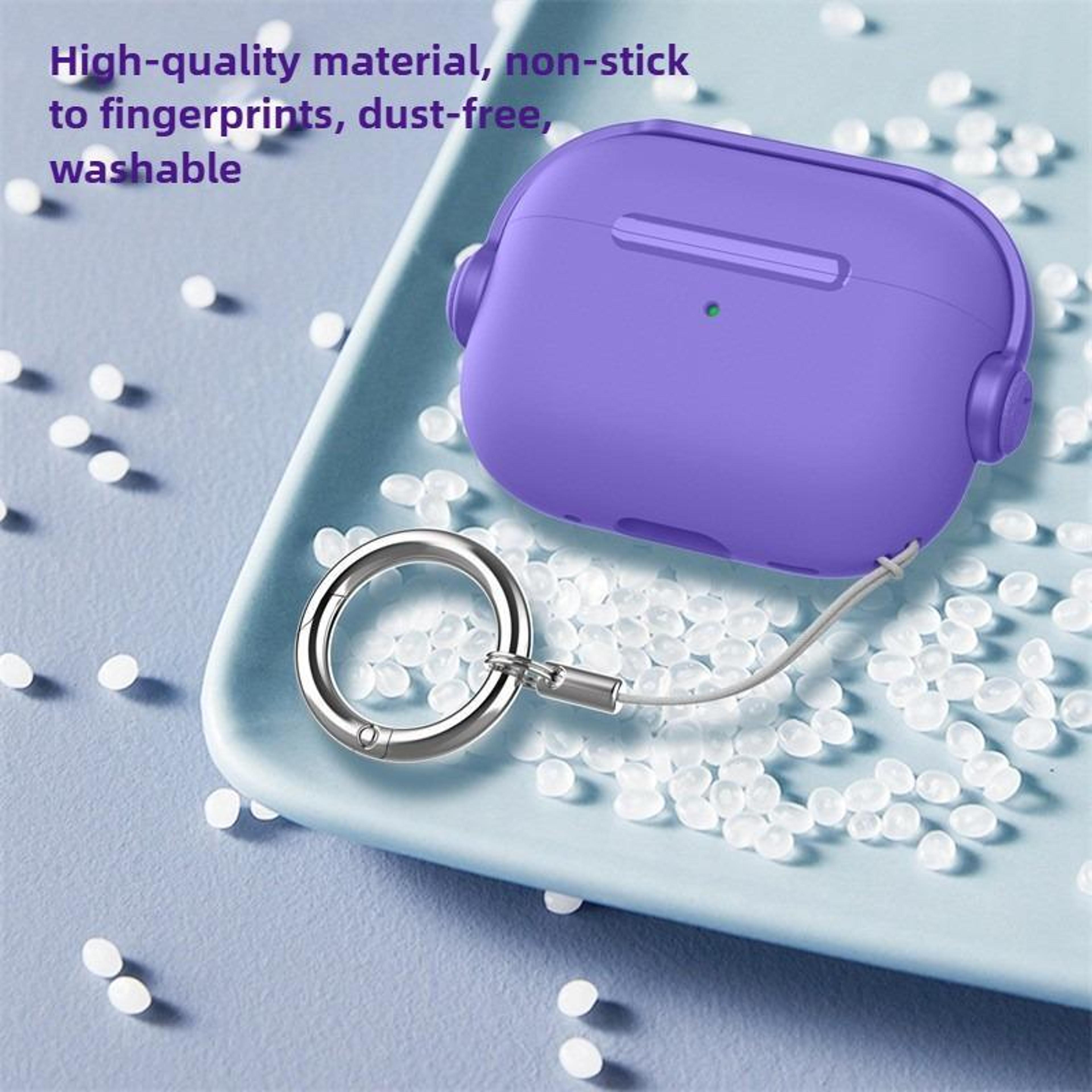 AirPods Pro 3 Protective Case With Ring Strap Shockproof TPU PC Cover 11