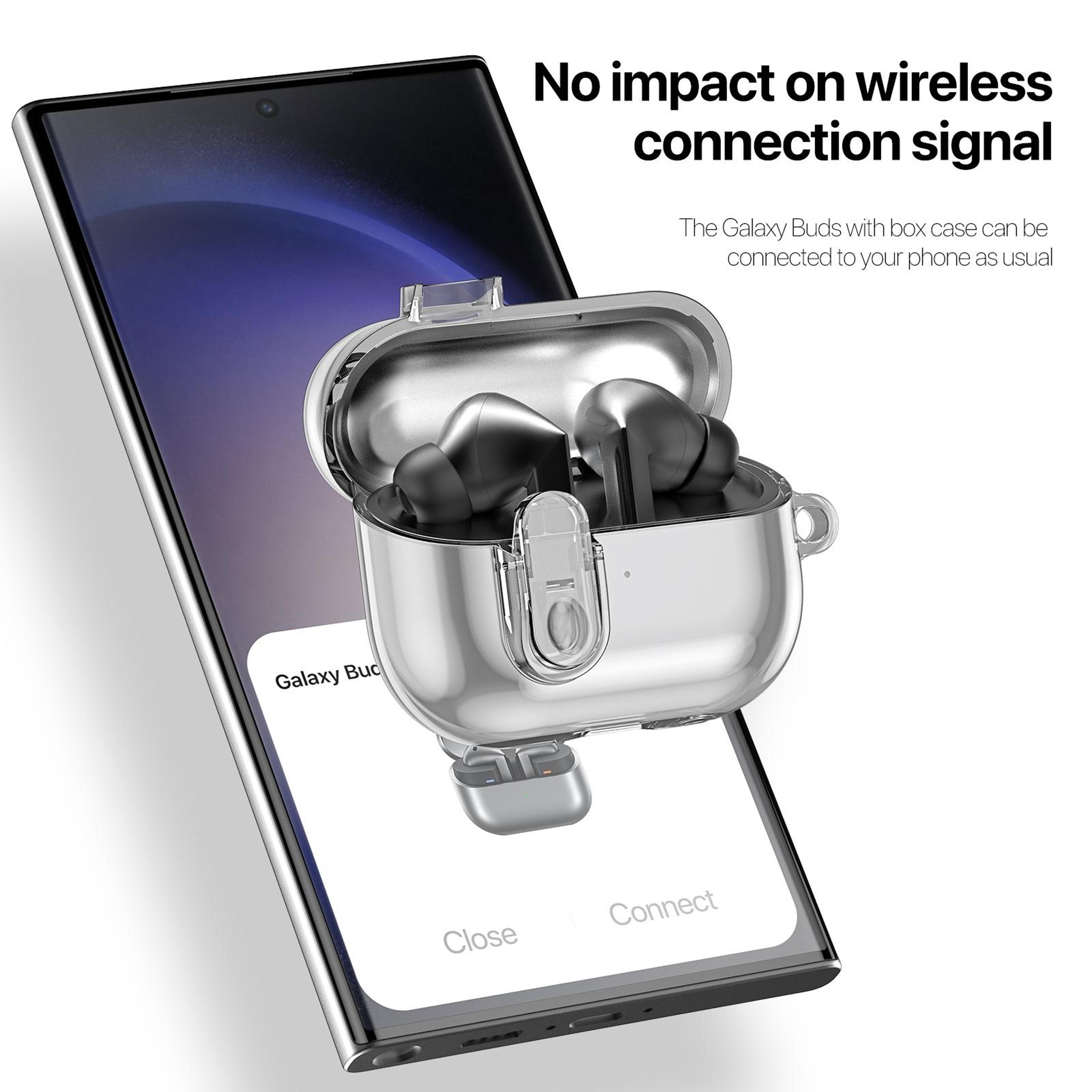 Protective Case For Buds3 Pro With Carabiner  Wireless Charging Support 7